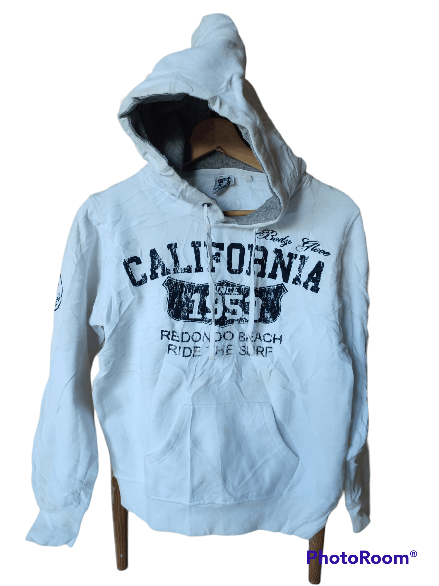 image of Very Body Glove Since 1953 Hoodie White, Men's (Size Small)
