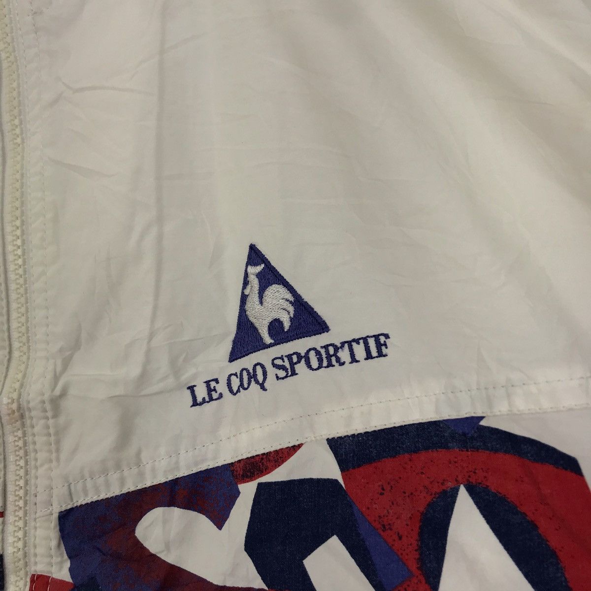 Le Coq Sportif Vintage LE COQ SPORTIF Sport Windbreaker Jacket Size US XL / EU 56 / 4 - 5 Thumbnail