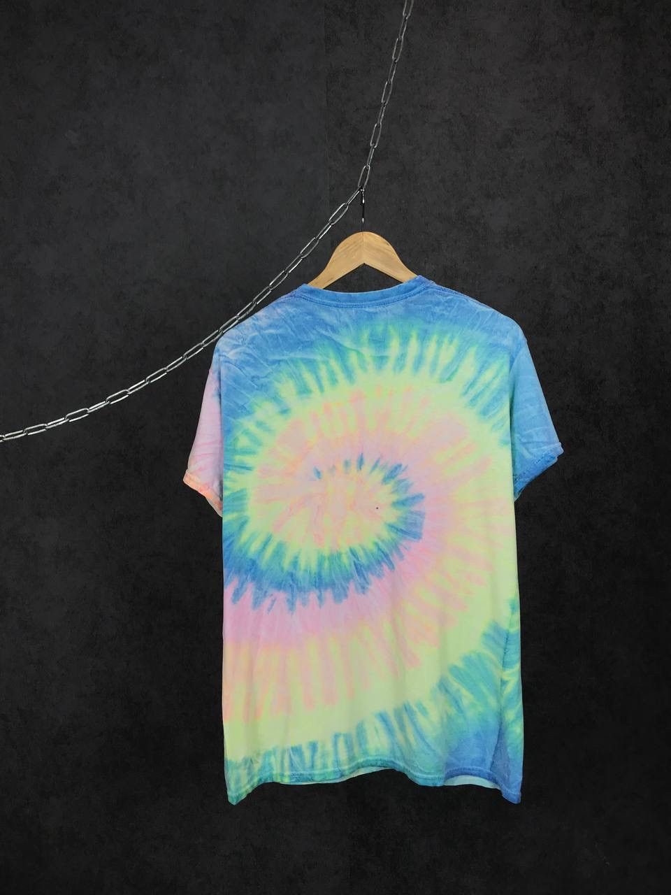 Nirvana Nirvana Smile vintage rock cult tie die band tee Size US M / EU 48-50 / 2 - 4 Thumbnail