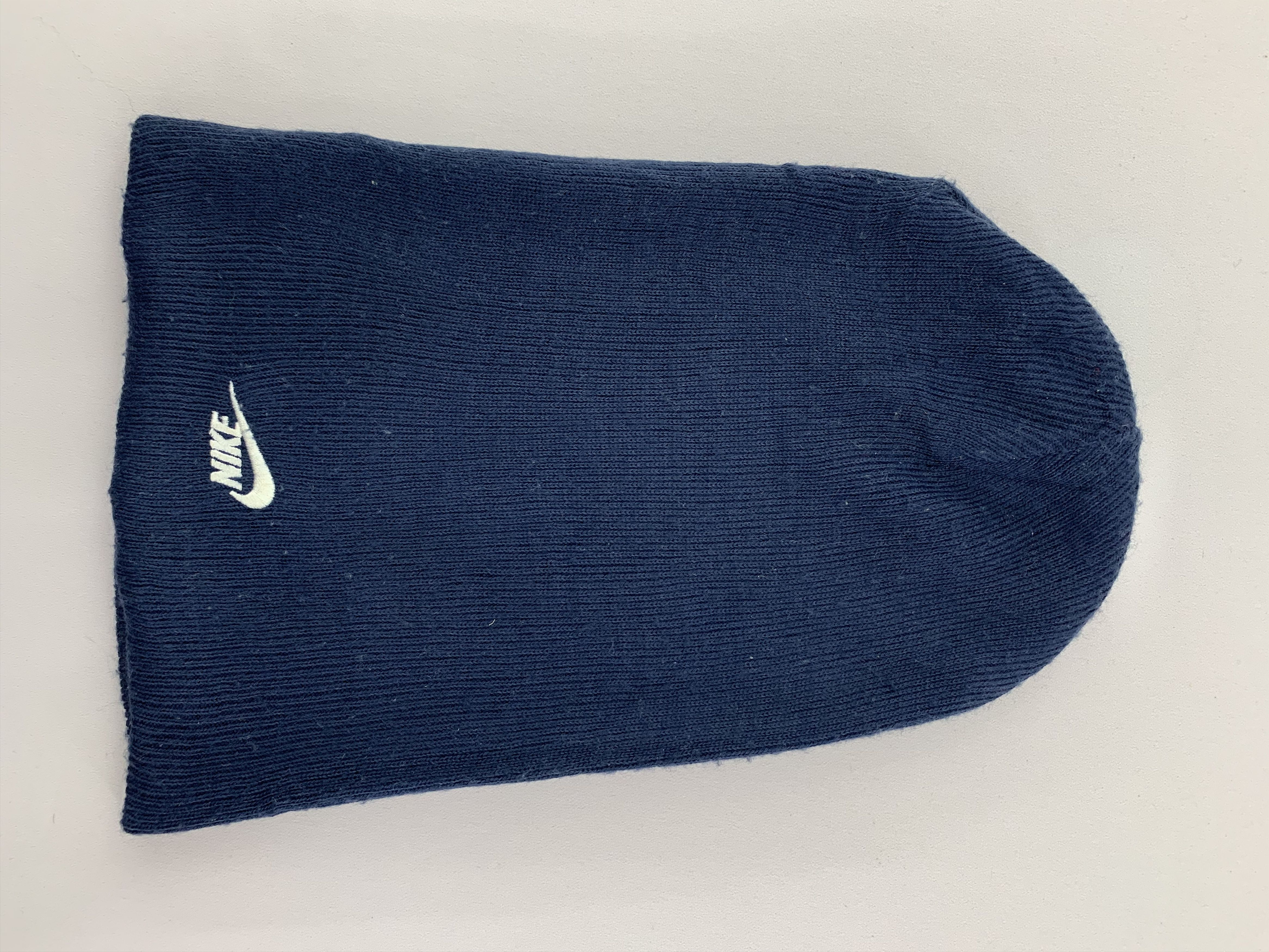 Nike Vintage 90s Nike Beanie Hat Size ONE SIZE - 1 Thumbnail