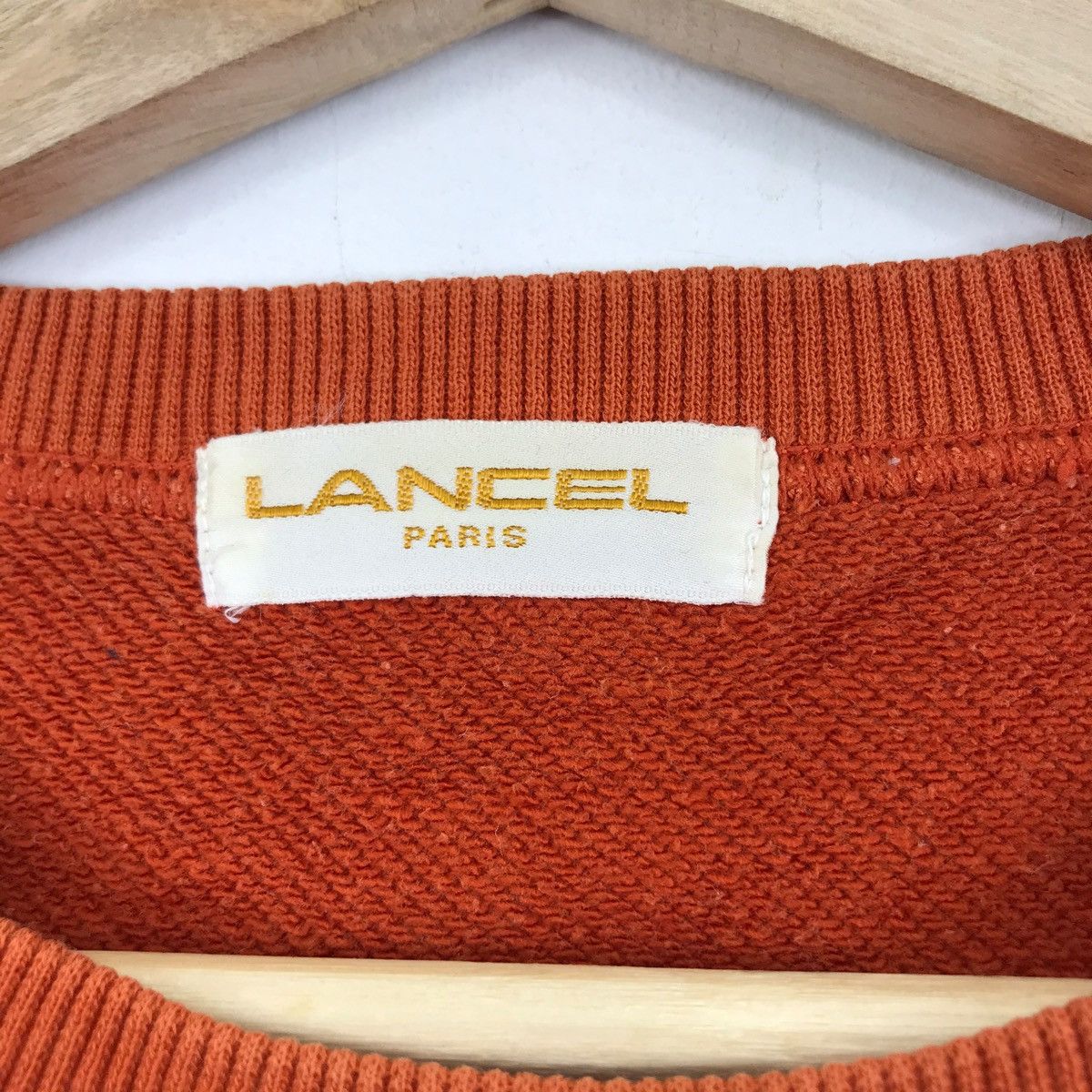 Lancel 90s LANCEL PARIS France Designer Embroidered Orange Size US L / EU 52-54 / 3 - 4 Thumbnail