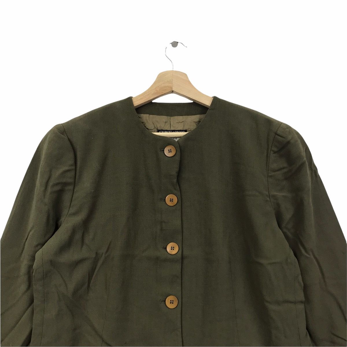 Giorgio Armani GIORGIO ARMANI Italian Designer Coat Blazer Size US M / EU 48-50 / 2 - 2 Thumbnail