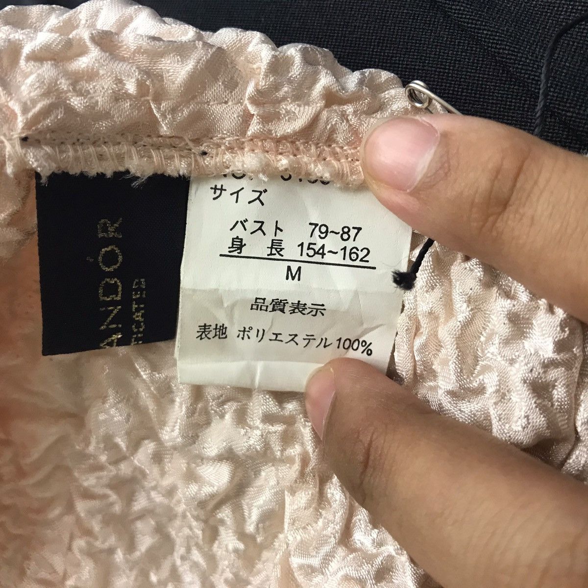 Japanese Brand CHUMANDOR SOPHISTICATED Japanese Brand Pleats Dress Size US M / EU 48-50 / 2 - 4 Thumbnail