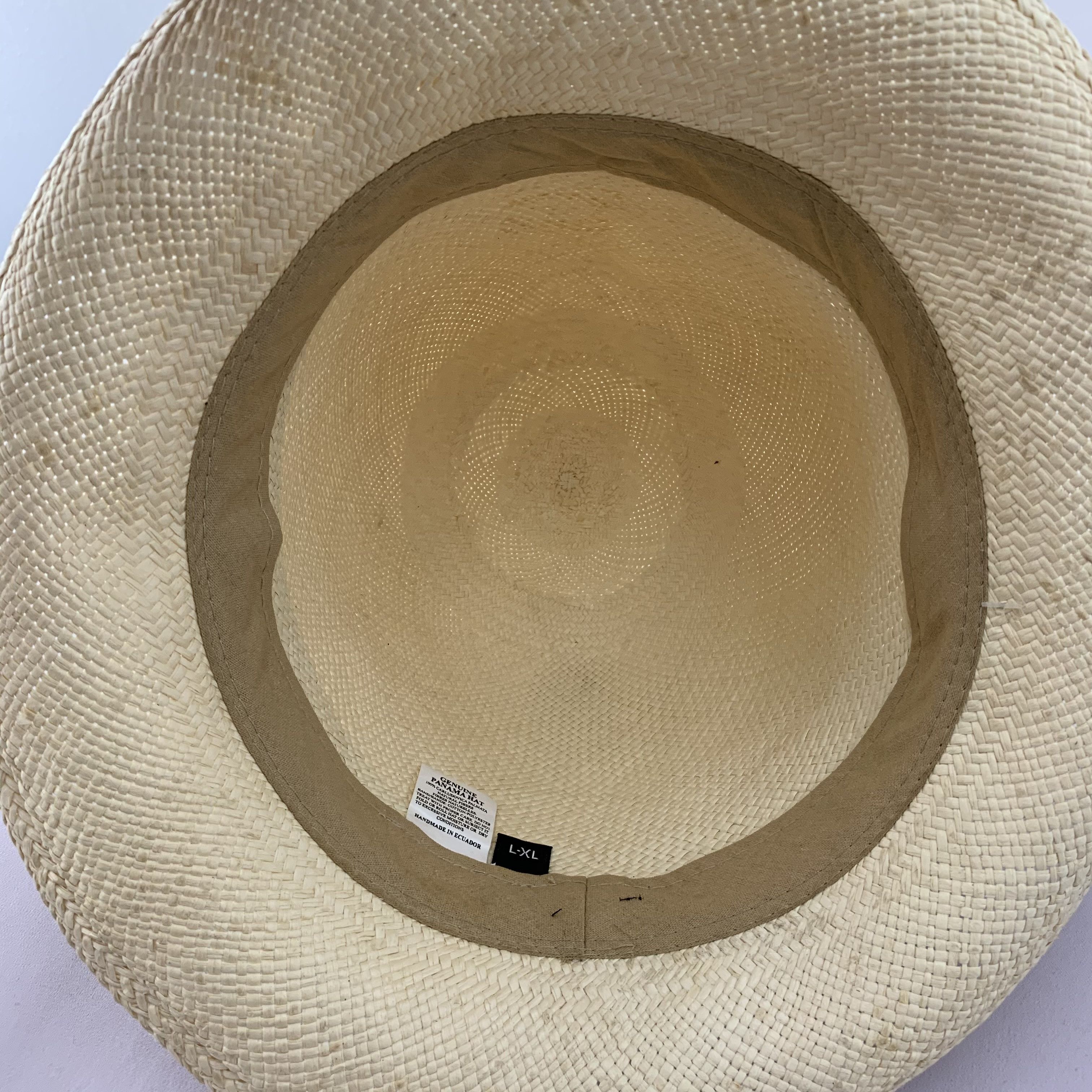 Handmade Panama Handmade Classic Hats - SS2058 Size ONE SIZE - 6 Thumbnail