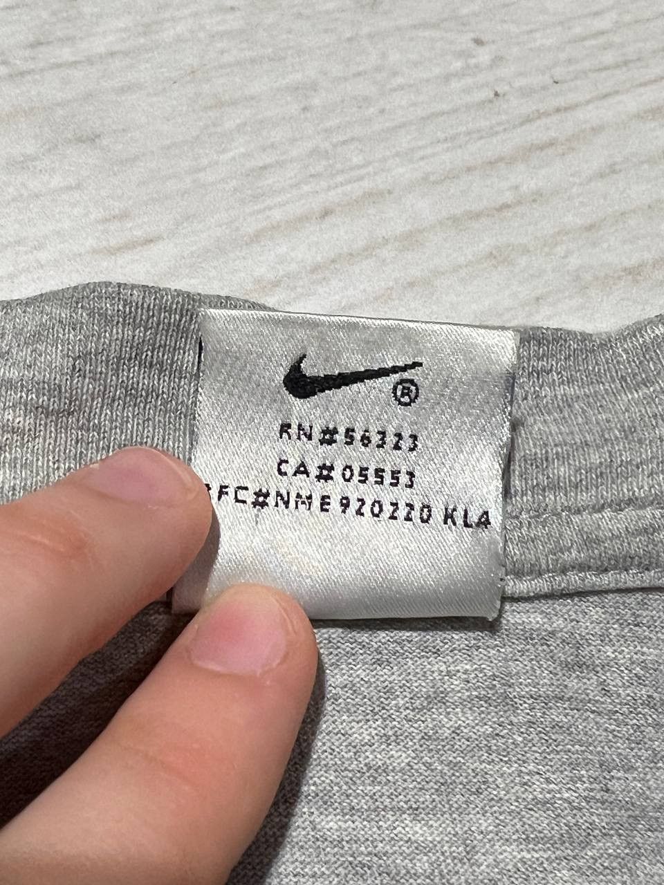 Nike Vintage Nike T-Shirt 90s Big Logo Swoosh Size US XL / EU 56 / 4 - 7 Thumbnail