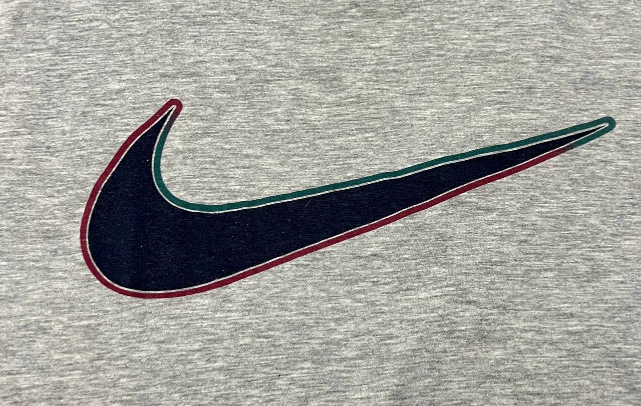 Nike Vintage Nike T-Shirt 90s Big Logo Swoosh Size US XL / EU 56 / 4 - 3 Thumbnail