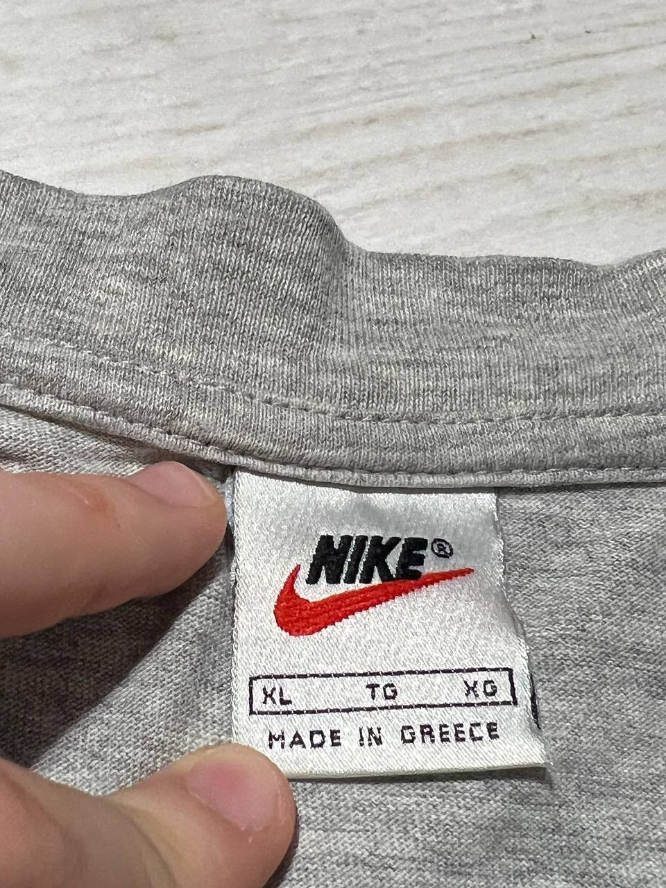Nike Vintage Nike T-Shirt 90s Big Logo Swoosh Size US XL / EU 56 / 4 - 6 Thumbnail