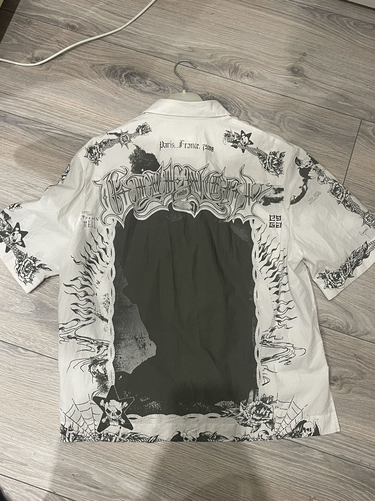 Givenchy Givenchy Tattoo Zip Shirt Size US L / EU 52-54 / 3 - 2 Thumbnail