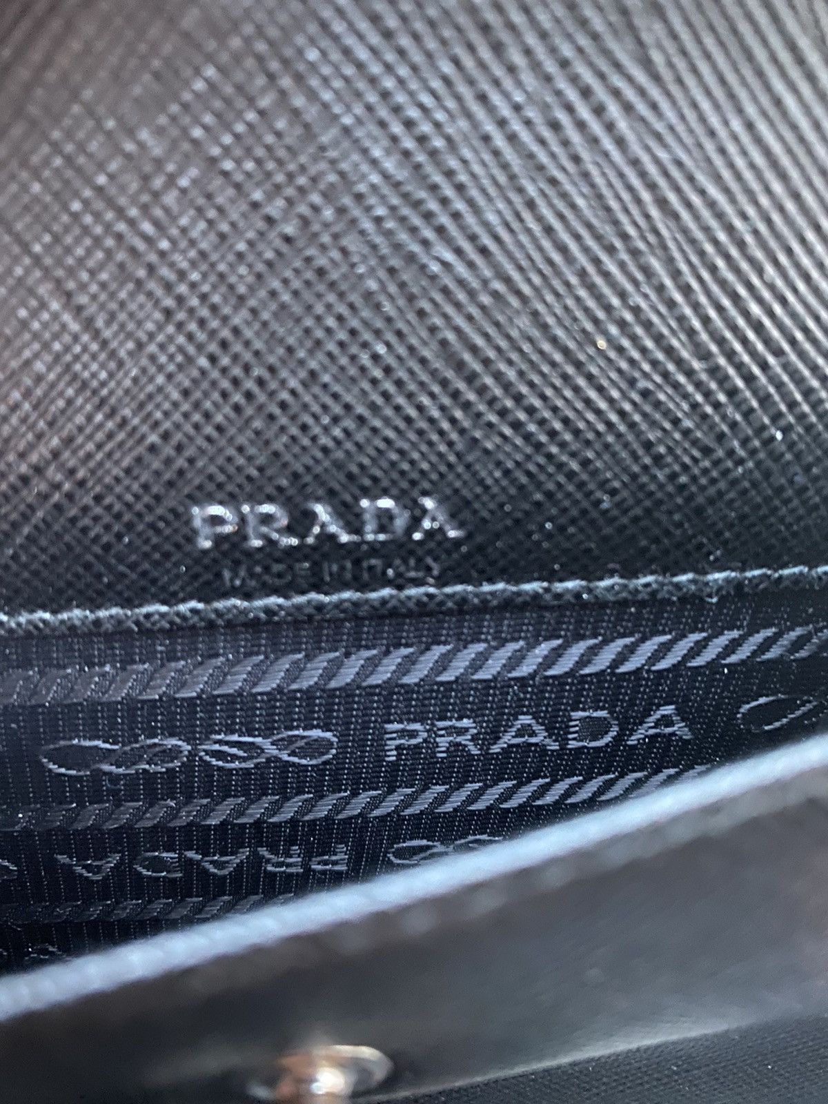 PRADA SAFFIANO PATCH BAG FW17