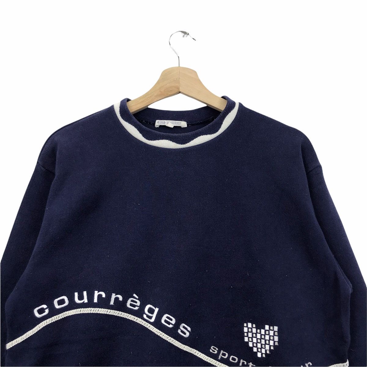 Vintage Vintage COURREGES SPORT FUTUR France Designer Blue Size US M / EU 48-50 / 2 - 3 Thumbnail