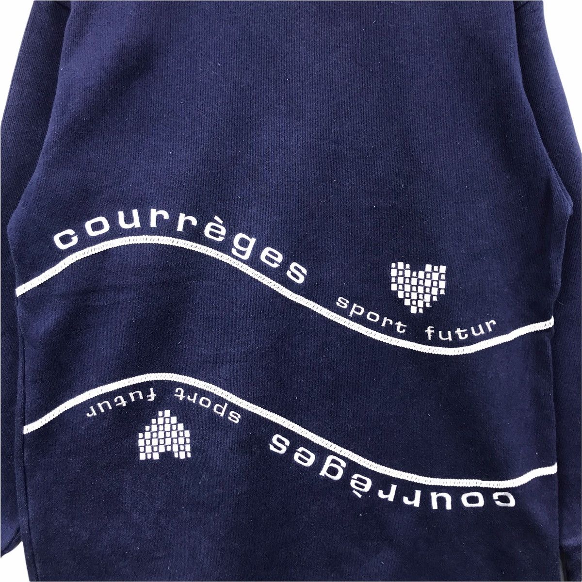 Vintage Vintage COURREGES SPORT FUTUR France Designer Blue Size US M / EU 48-50 / 2 - 5 Thumbnail