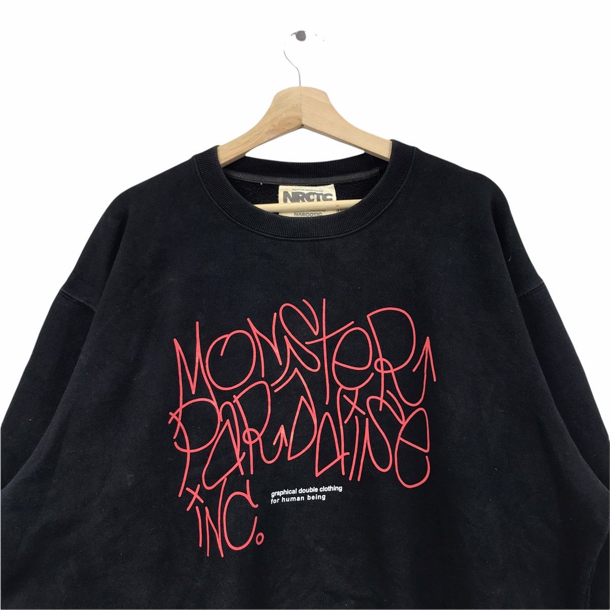 Narcotic GDC NARCOTIC MONSTER PARADISE Inc Japanese Brand Sweatshirt Size US XXL / EU 58 / 5 - 3 Thumbnail
