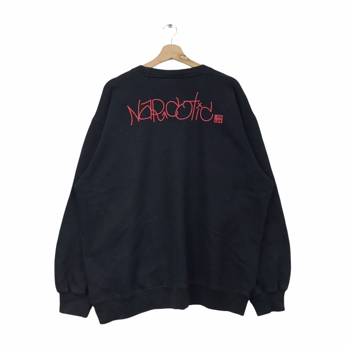 Narcotic GDC NARCOTIC MONSTER PARADISE Inc Japanese Brand Sweatshirt Size US XXL / EU 58 / 5 - 2 Thumbnail