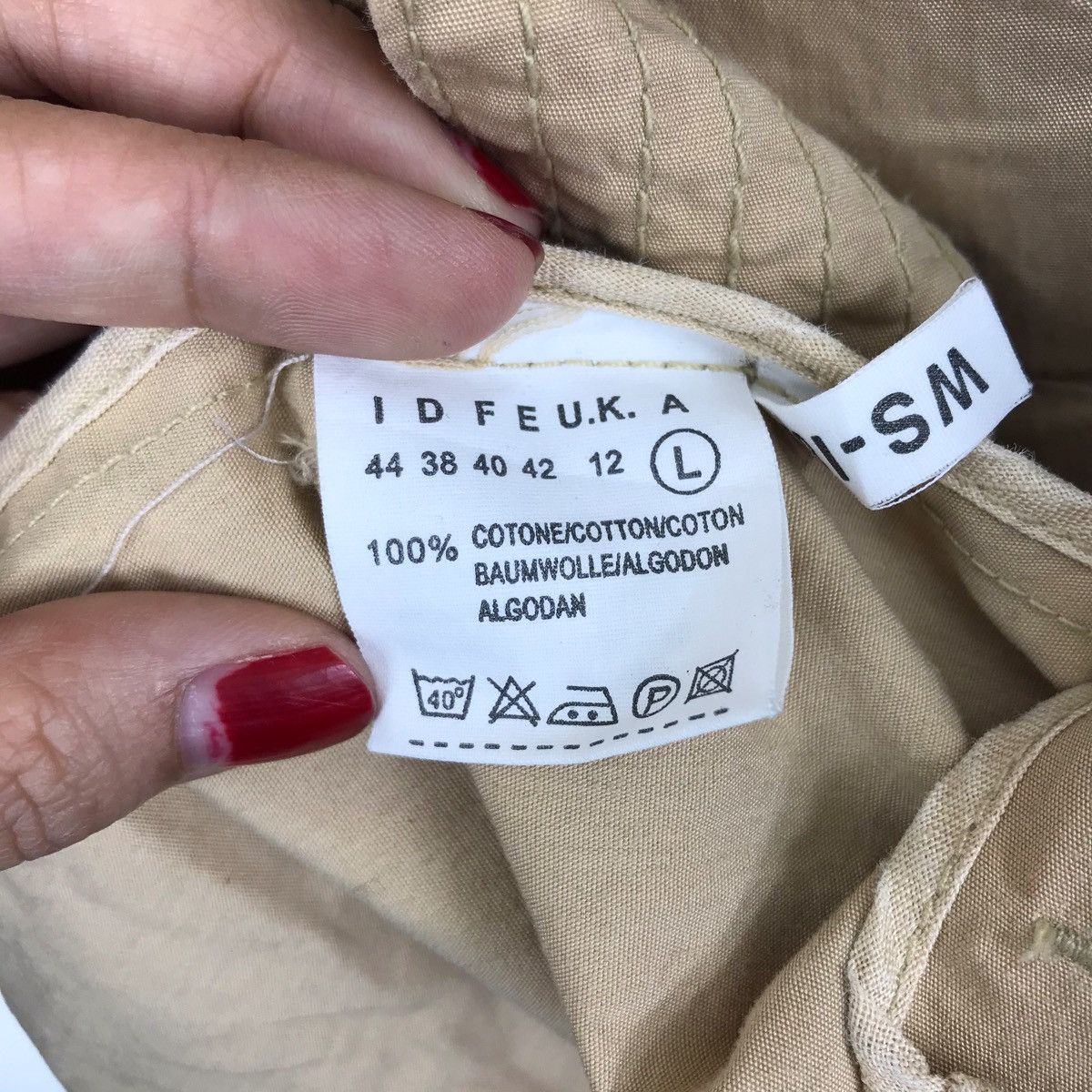 Vintage DI PIU GREECE Designer Brand Trench Coat Parka Jacket Size US M / EU 48-50 / 2 - 6 Thumbnail