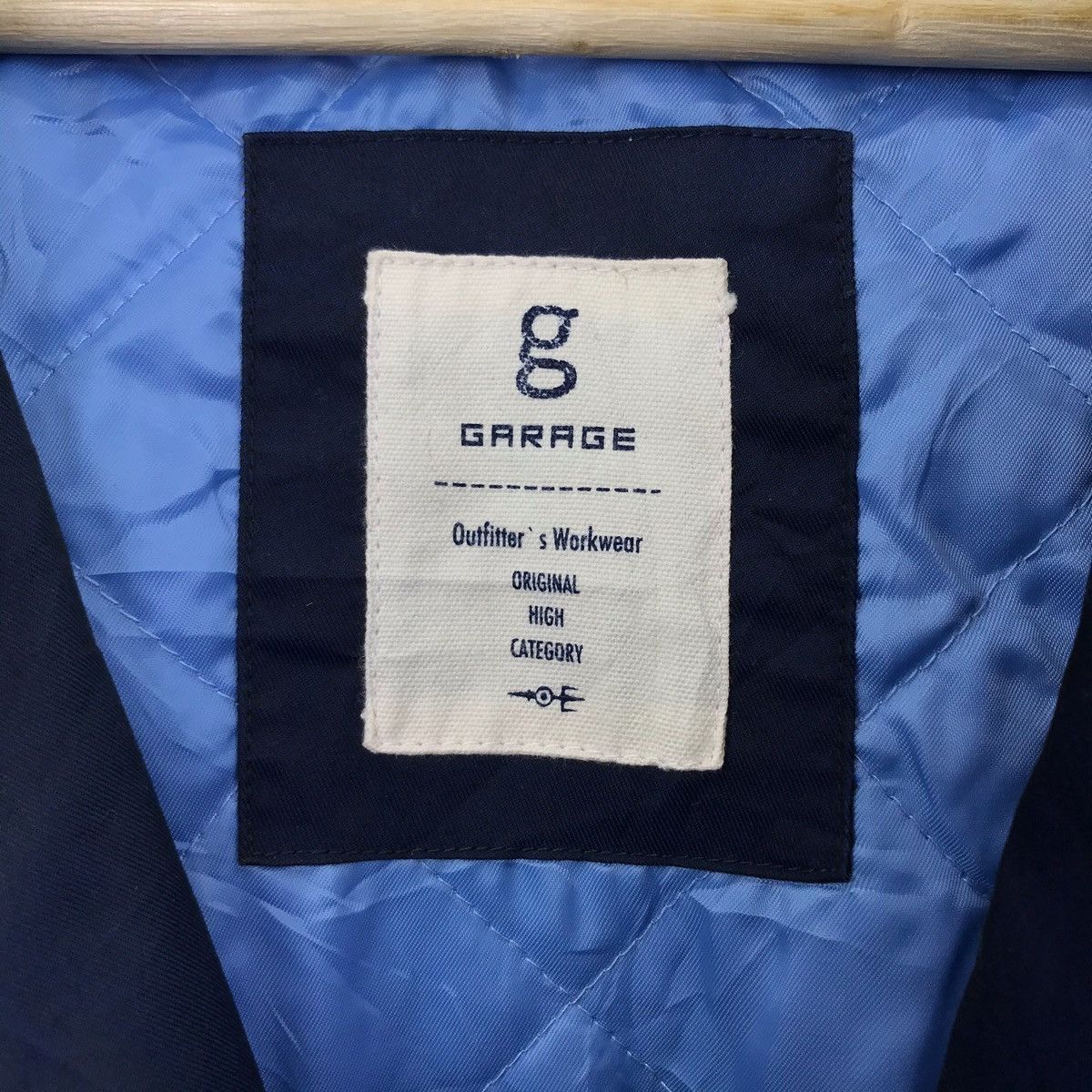 Japanese Brand GARAGE Japanese Brand Blue Overcoat Parka Jacket Size US M / EU 48-50 / 2 - 4 Thumbnail