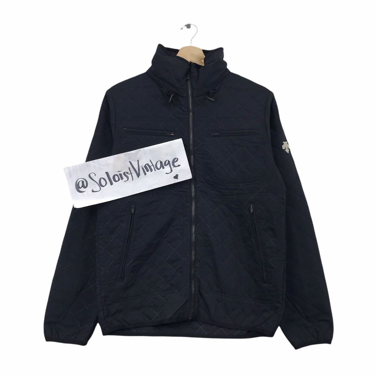 Descente Vintage DESCENTE SPORT Streetwear Sportswear Quilted Jacket Size US M / EU 48-50 / 2 - 1 Thumbnail