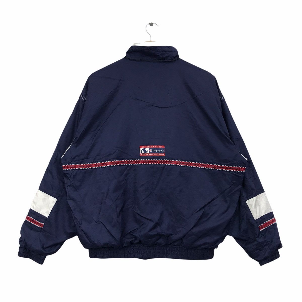 Champion Vintage CHAMPION PRODUCTS Streetwear Windbreaker Jacket Size US XL / EU 56 / 4 - 2 Thumbnail
