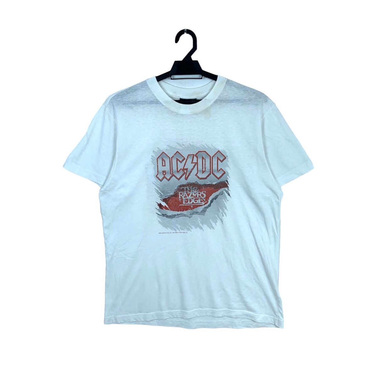 AC/DC × Band Tees × Vintage Vintage ACDC The Razors Edge 2005 Tshirt Size US L / EU 52-54 / 3 - 1 Thumbnail