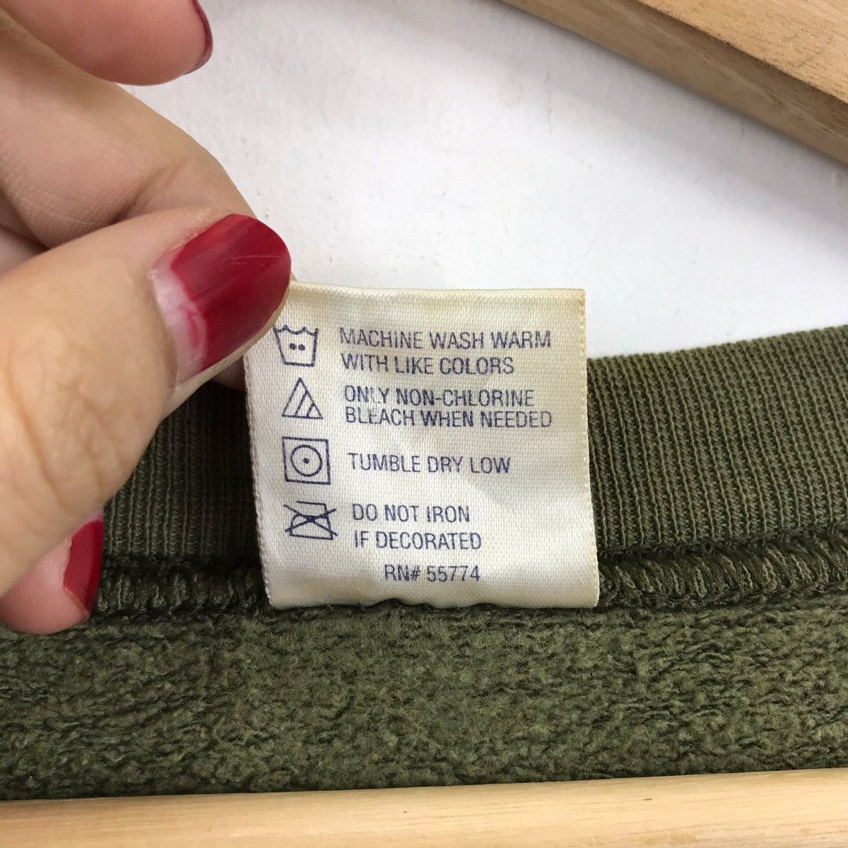 Vintage Vintage USMC USA Marine Corps Army Sweatshirt Size US XL / EU 56 / 4 - 6 Thumbnail