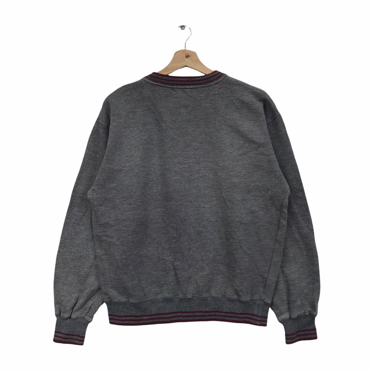 Vintage Vintage BITCH SKATEBOARD STREETWEAR Ringer Sweatshirt Size US M / EU 48-50 / 2 - 2 Thumbnail