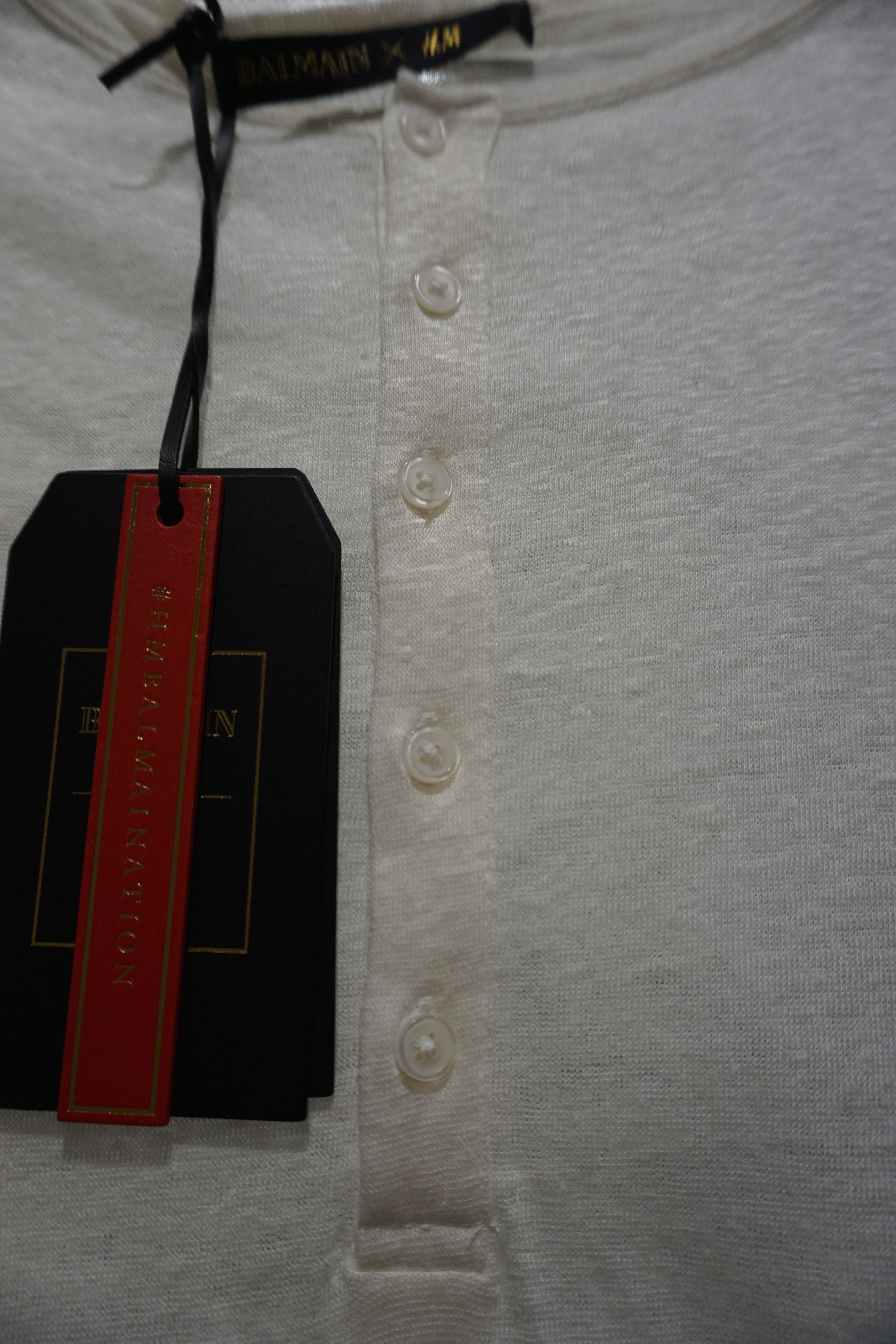 Balmain Balmain X H&M Oversized Long Sleeve Top Size US XS / EU 42 / 0 - 2 Thumbnail