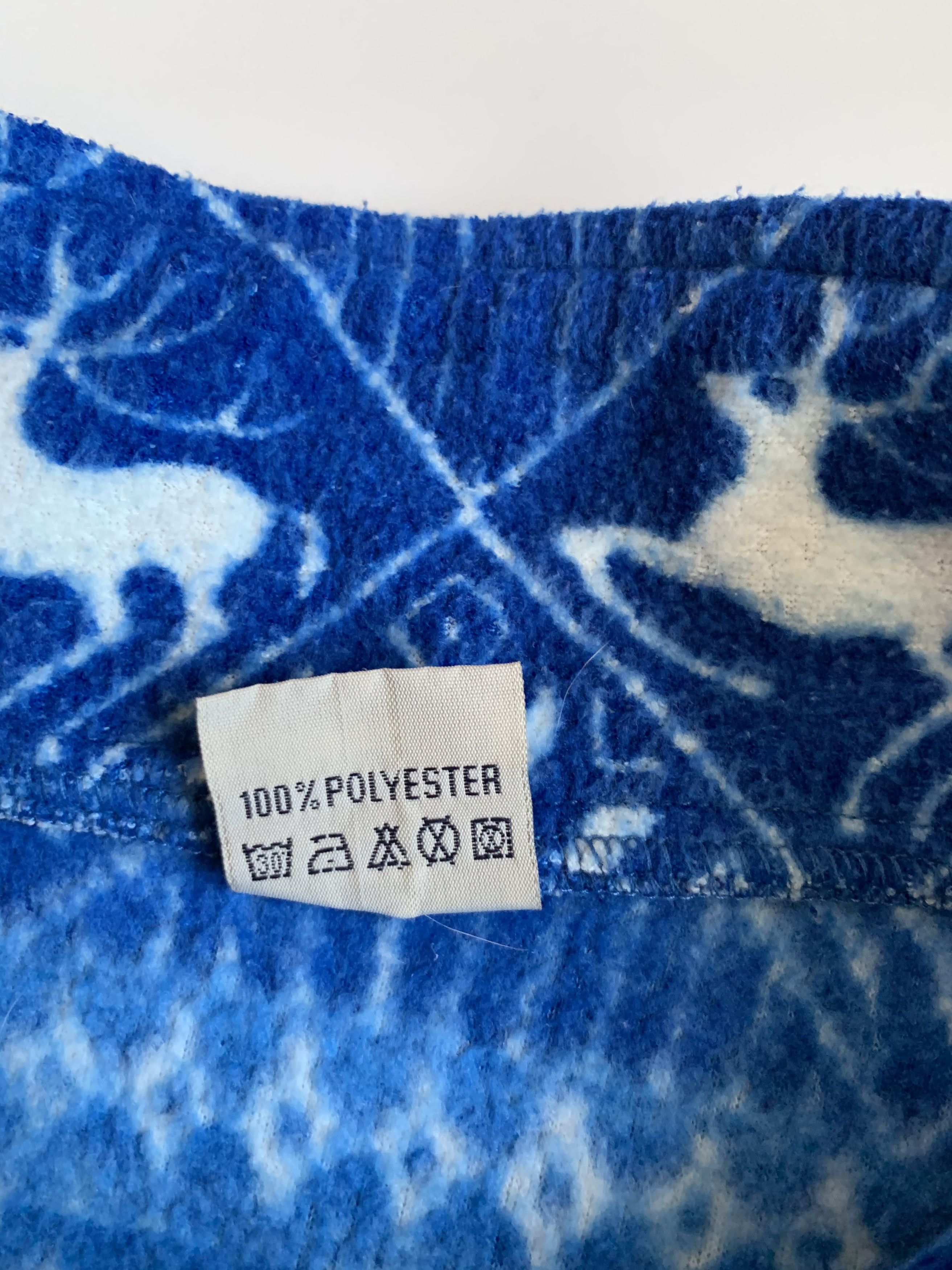 Vintage Vintage Fleece Basic Comfort Deer Print Winter Style Size US M / EU 48-50 / 2 - 6 Thumbnail