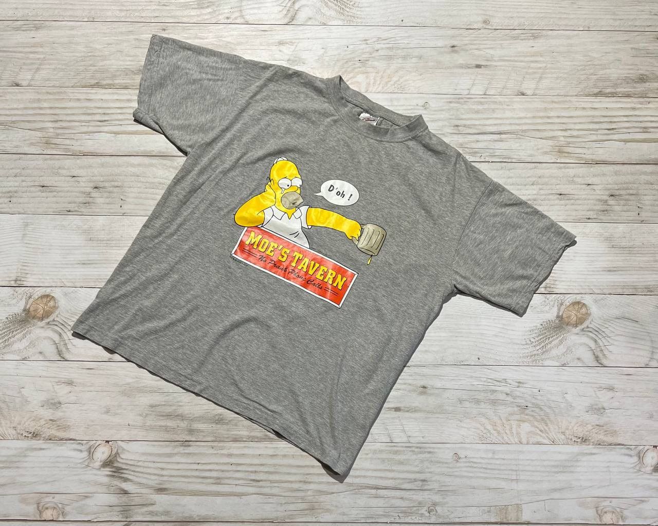 The Simpsons Vintage The Simpsons T Shirt Homer Simpson 2001 T-Shirt Size US L / EU 52-54 / 3 - 1 Thumbnail