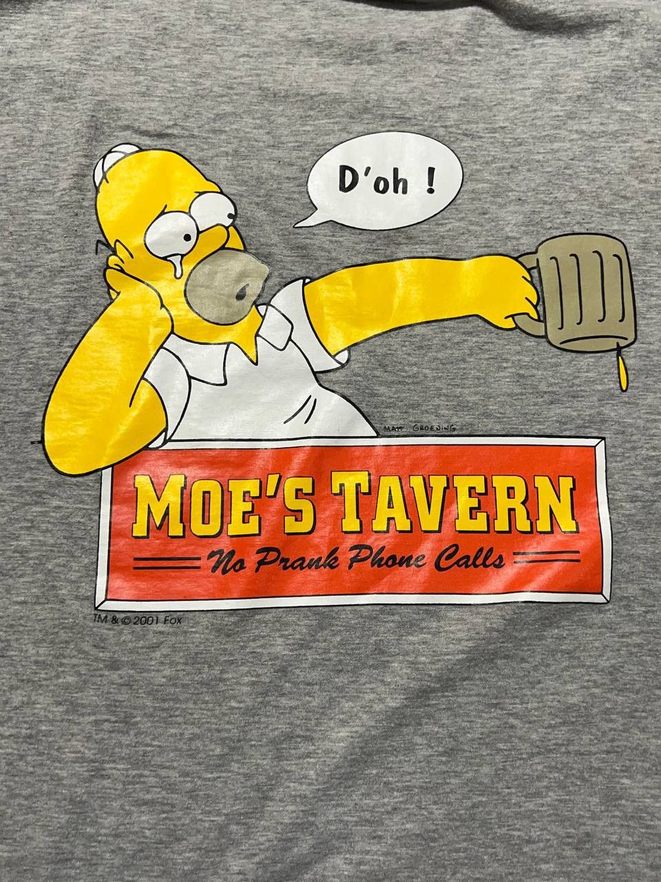 The Simpsons Vintage The Simpsons T Shirt Homer Simpson 2001 T-Shirt Size US L / EU 52-54 / 3 - 7 Thumbnail