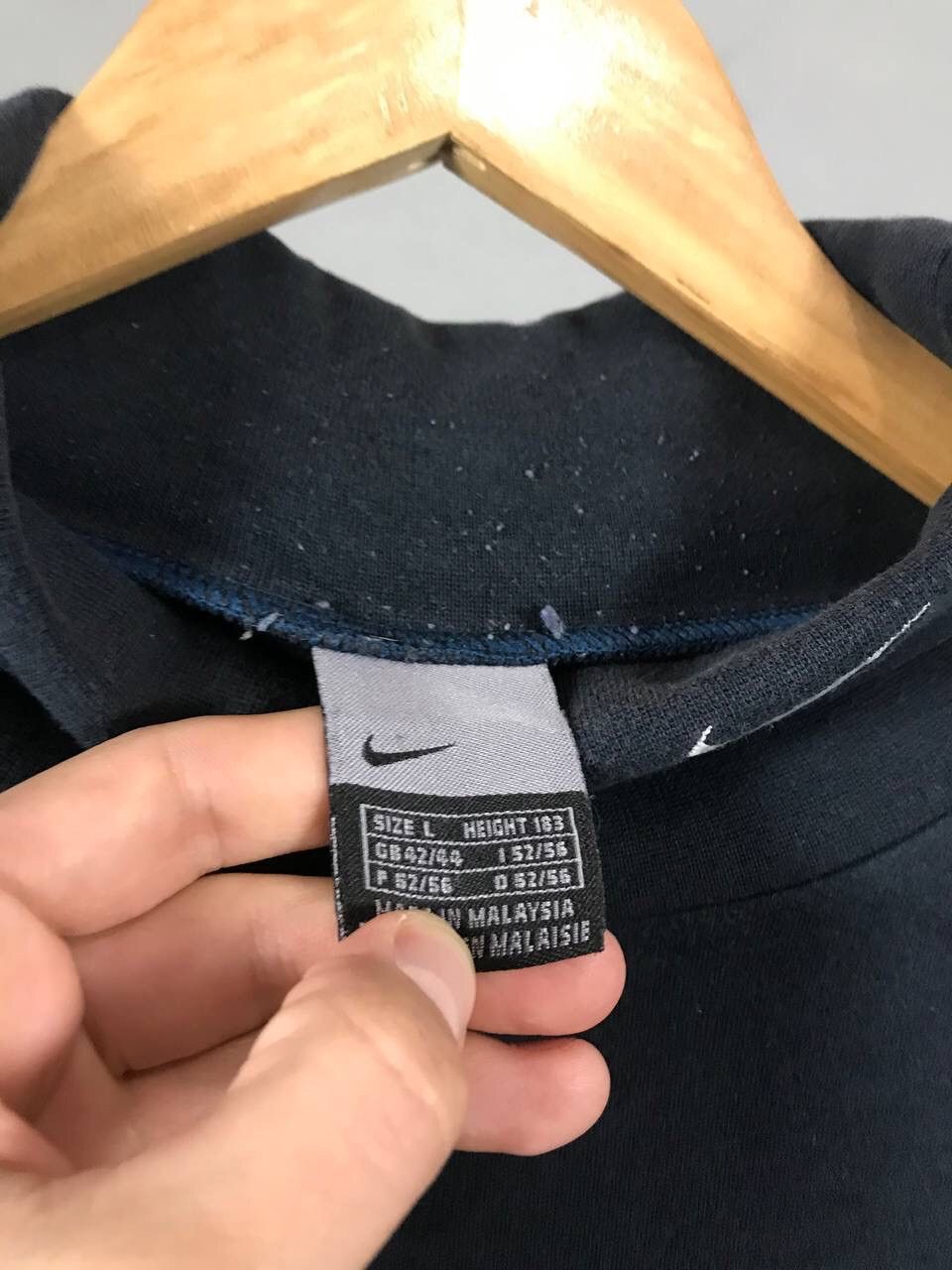Nike Nike swoosh streetwear vintage golf sweatshirt Size US L / EU 52-54 / 3 - 4 Thumbnail