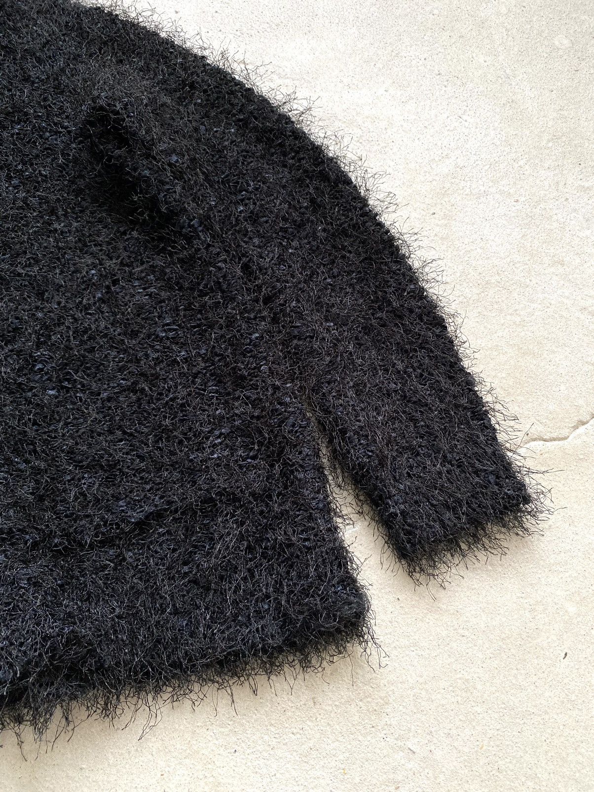 Japanese Brand 🕷️ Vintage Japanese Mohair Style Fuzzy Sweater Size S / US 4 / IT 40 - 6 Thumbnail
