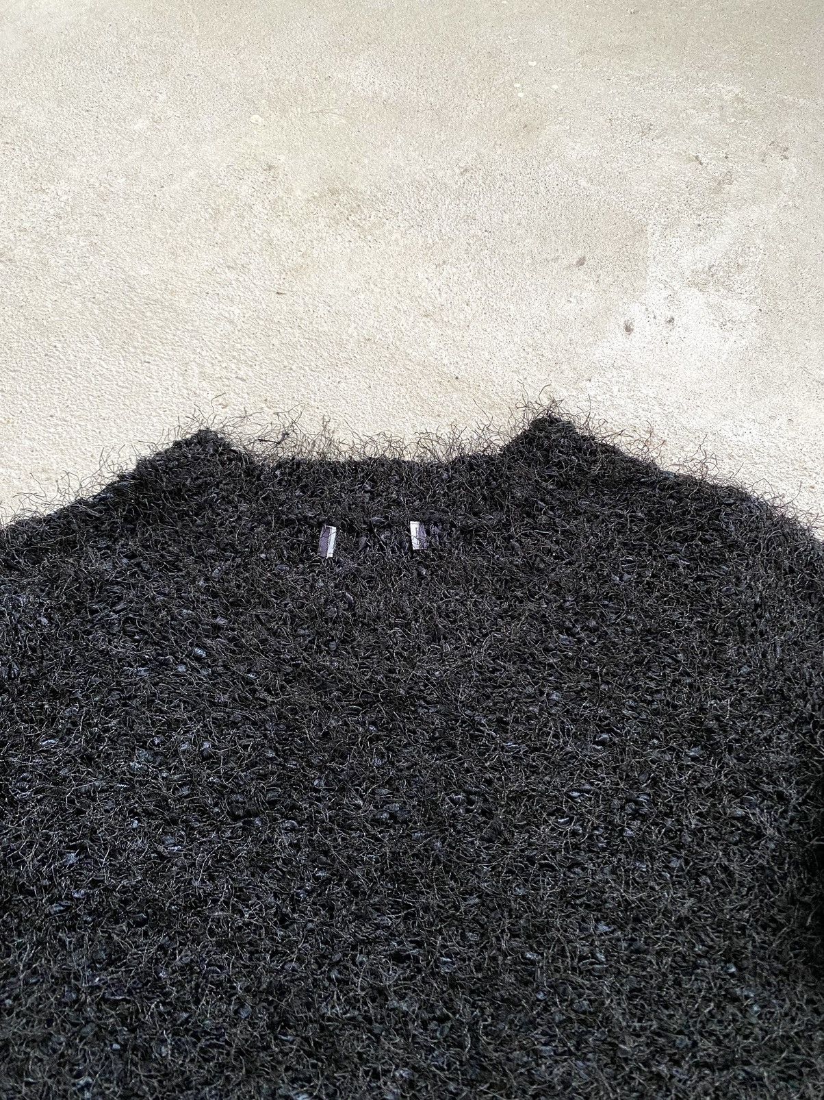 Japanese Brand 🕷️ Vintage Japanese Mohair Style Fuzzy Sweater Size S / US 4 / IT 40 - 4 Thumbnail