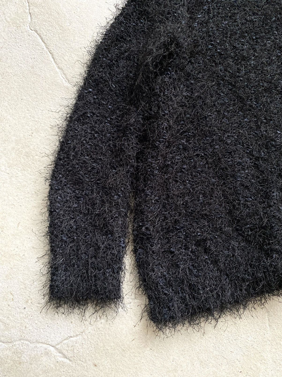 Japanese Brand 🕷️ Vintage Japanese Mohair Style Fuzzy Sweater Size S / US 4 / IT 40 - 3 Thumbnail