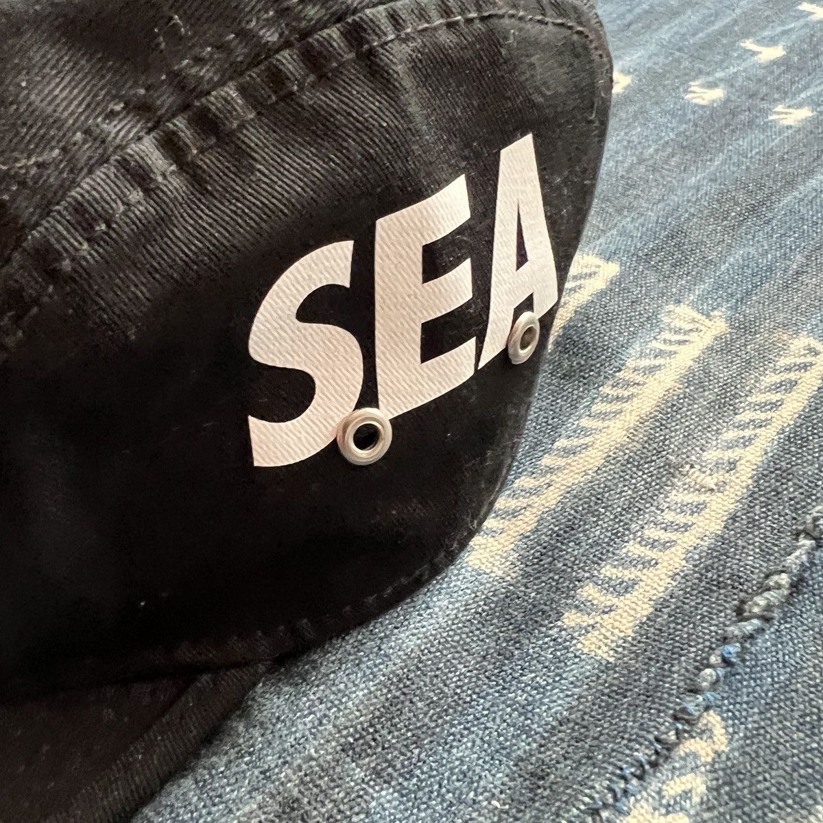 Japanese Brand Wind And Sea Side Logo Camp Cap Size ONE SIZE - 3 Thumbnail