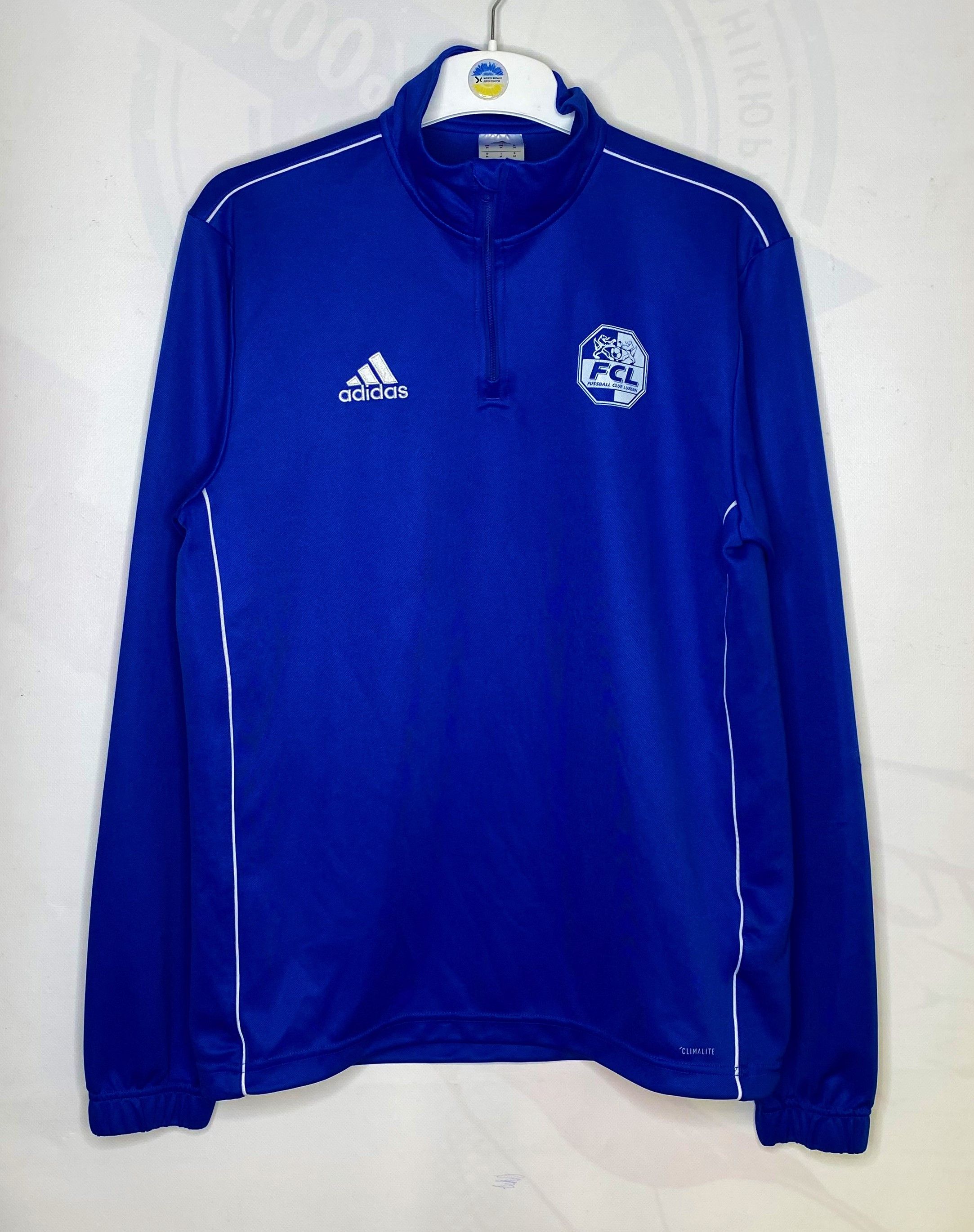Adidas × UEFA LUZERN 2018 TRAINING JACKET TOP PLAYER ISSUE FOOTBALL SHIRT Size US M / EU 48-50 / 2 - 1 Thumbnail