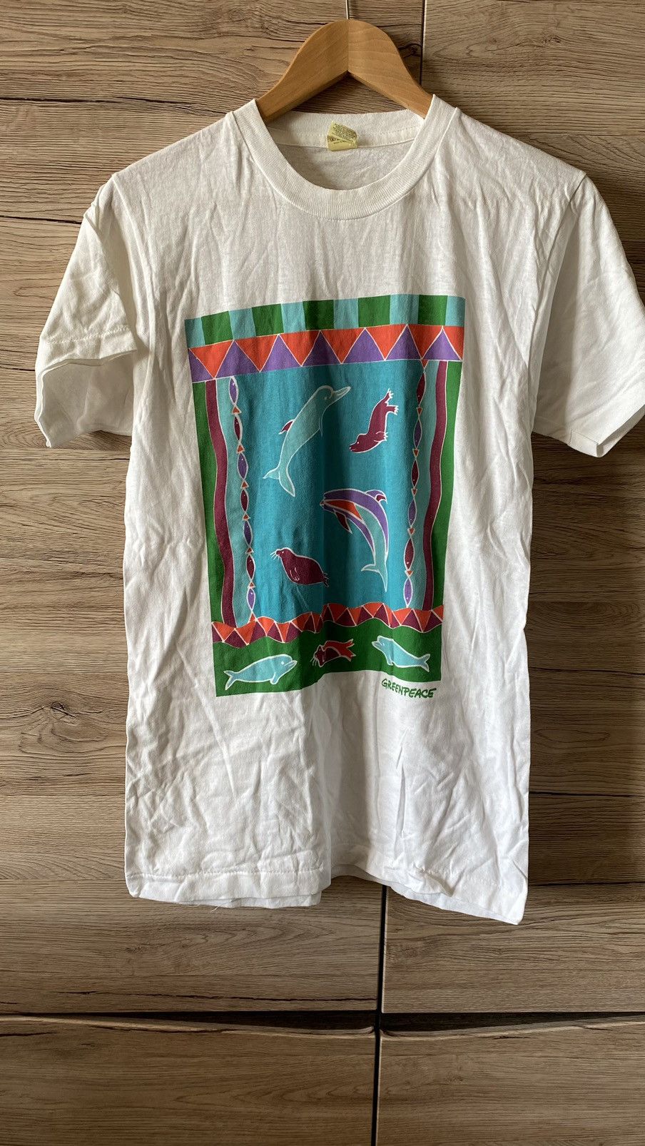 Vintage Greenpeace vintage tshirt Grailed