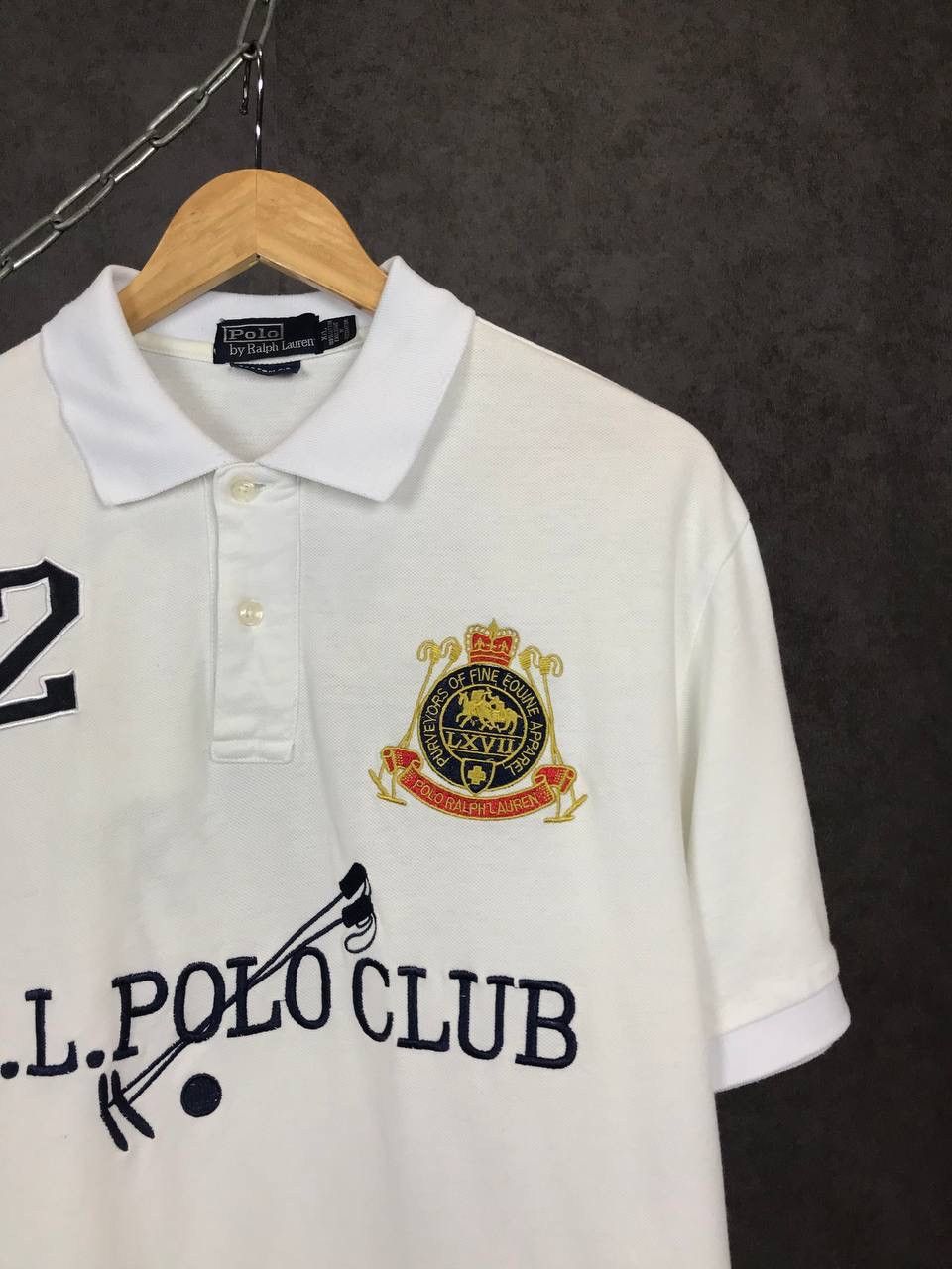 Polo Ralph Lauren Polo Ralph Lauren vintage streetwear overprinted polo tee Size US XL / EU 56 / 4 - 2 Thumbnail