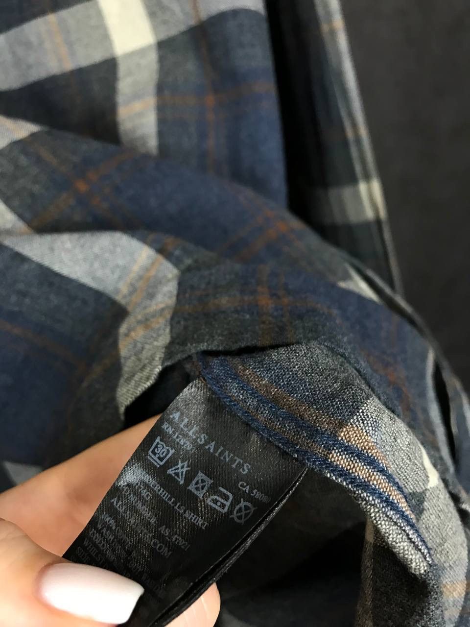 Allsaints Allsaints luxury streetwear multicolor shirt Size US L / EU 52-54 / 3 - 4 Thumbnail