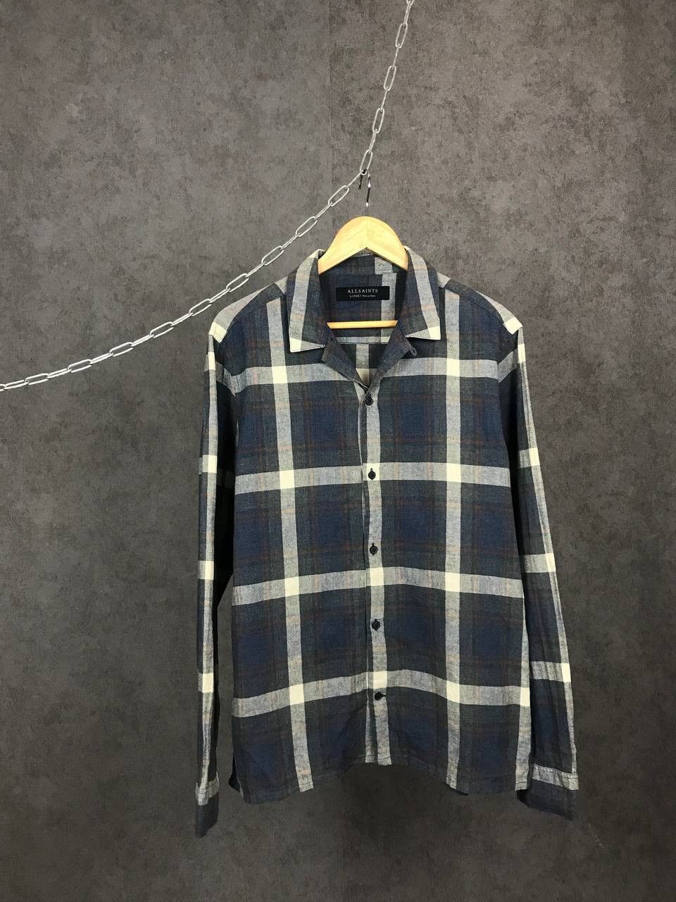 Allsaints Allsaints luxury streetwear multicolor shirt Size US L / EU 52-54 / 3 - 1 Thumbnail