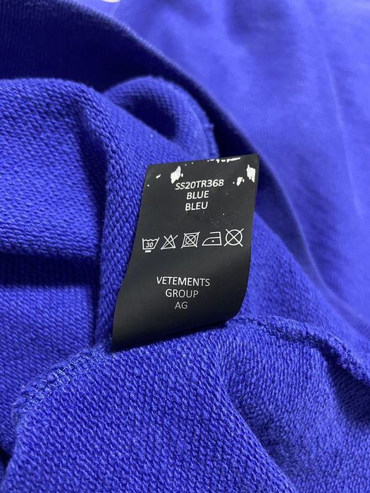 Vetements S Vetements ECSTASY logo oversized hoodie | Grailed