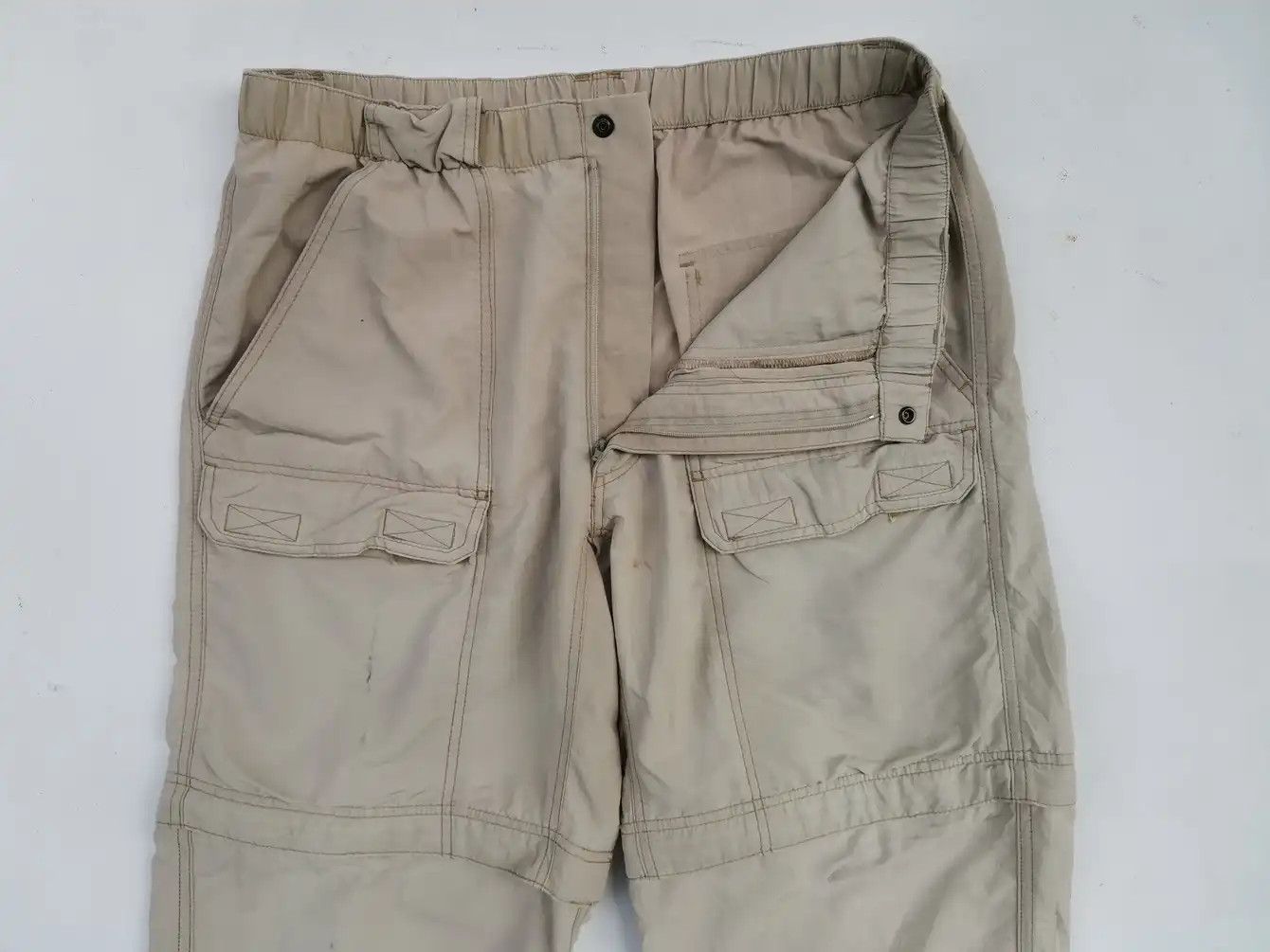 The North Face Rare!!! The North Face Tactical Cargo Multipocket Pants Size US 33 - 7 Thumbnail