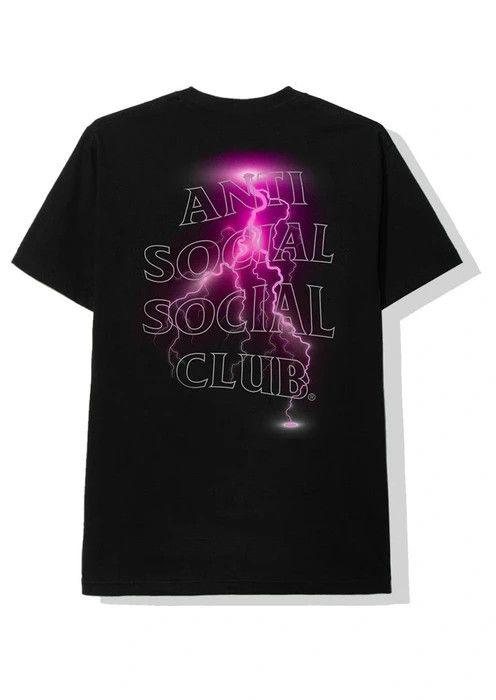 anti social social club save your tears black tee