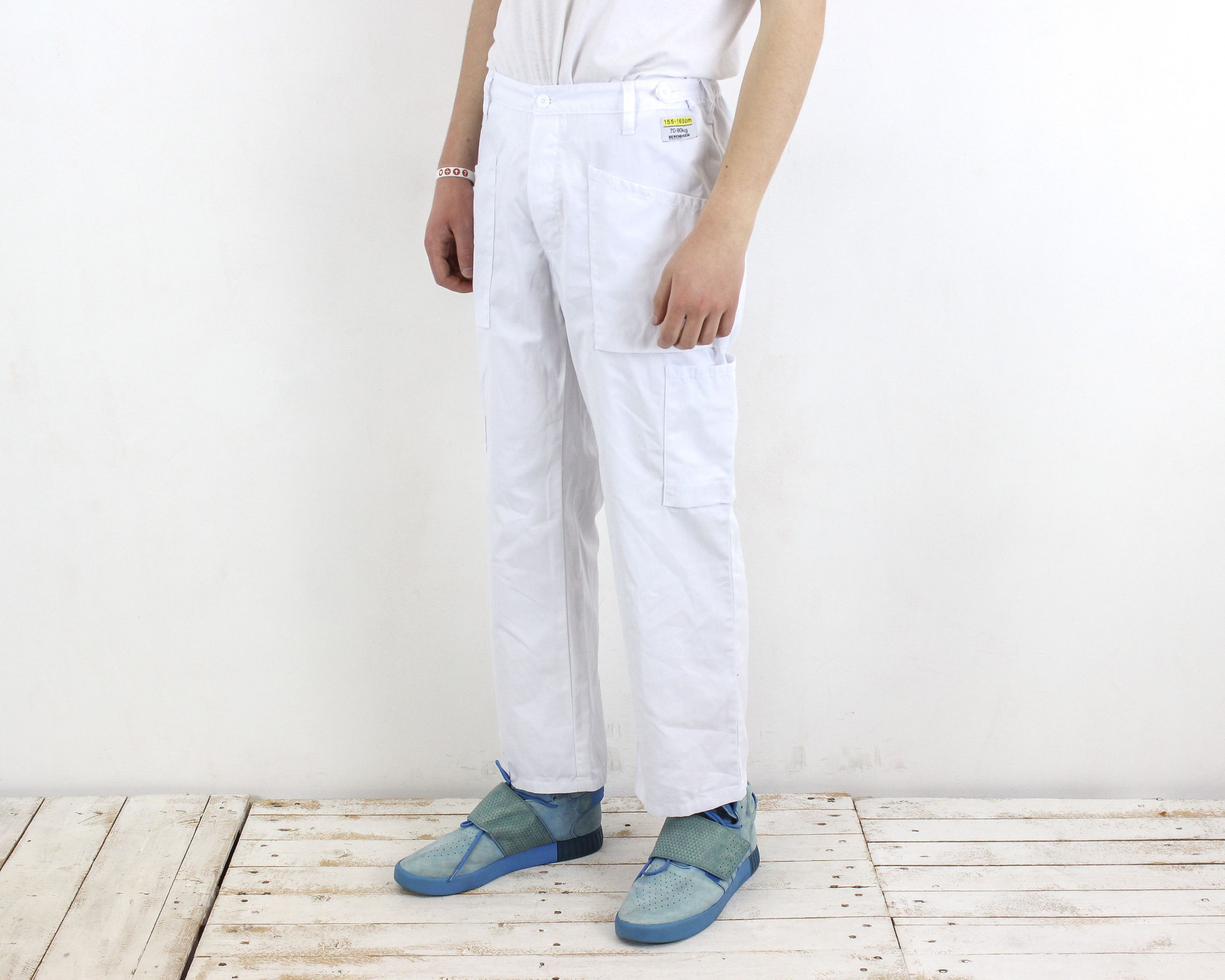 The Workers Club Berendsen W34 L30 Pants Cargo Chore Canvas Utility Trousers Size US 34 / EU 50 - 1 Thumbnail