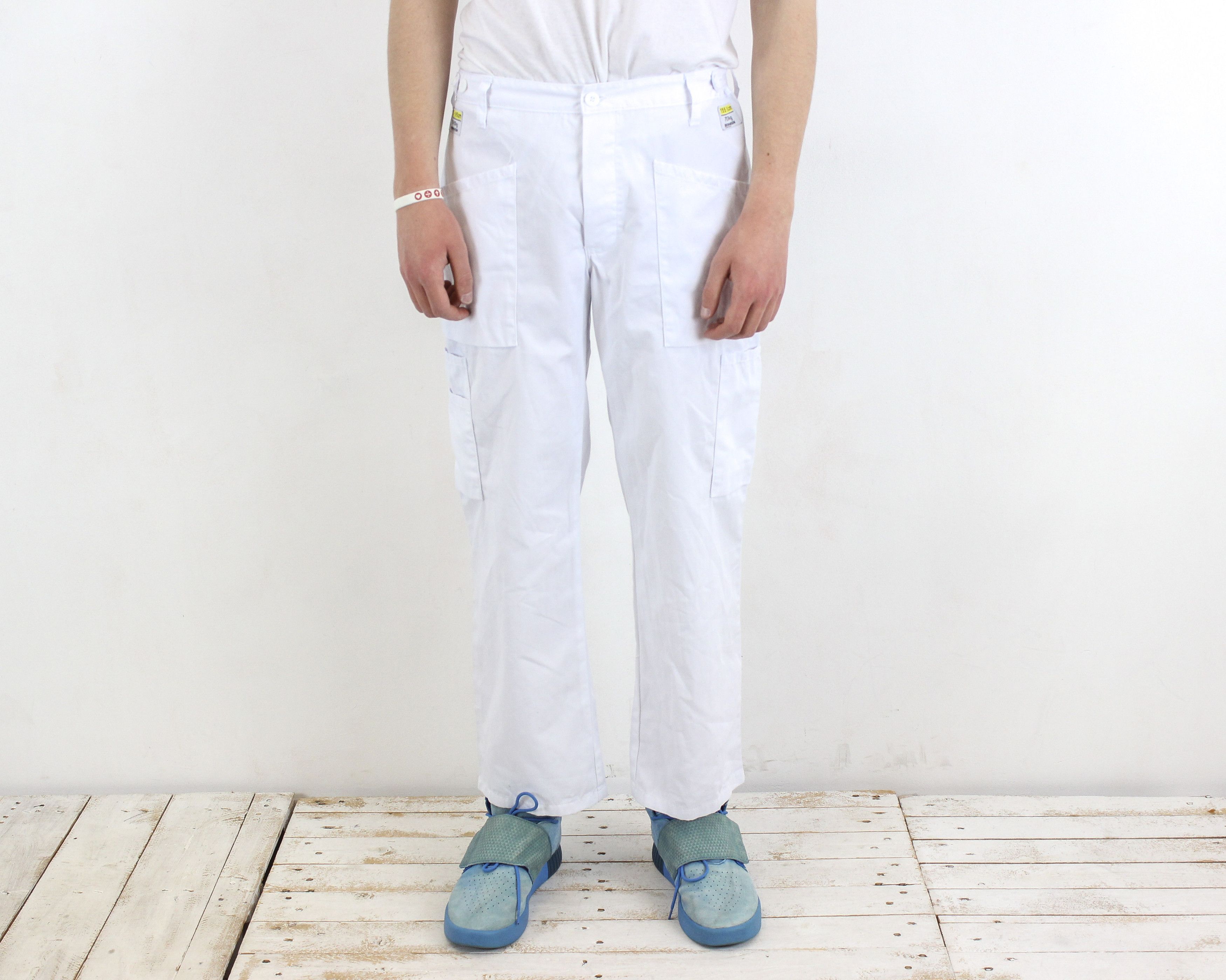 The Workers Club Berendsen W34 L30 Pants Cargo Chore Canvas Utility Trousers Size US 34 / EU 50 - 2 Thumbnail