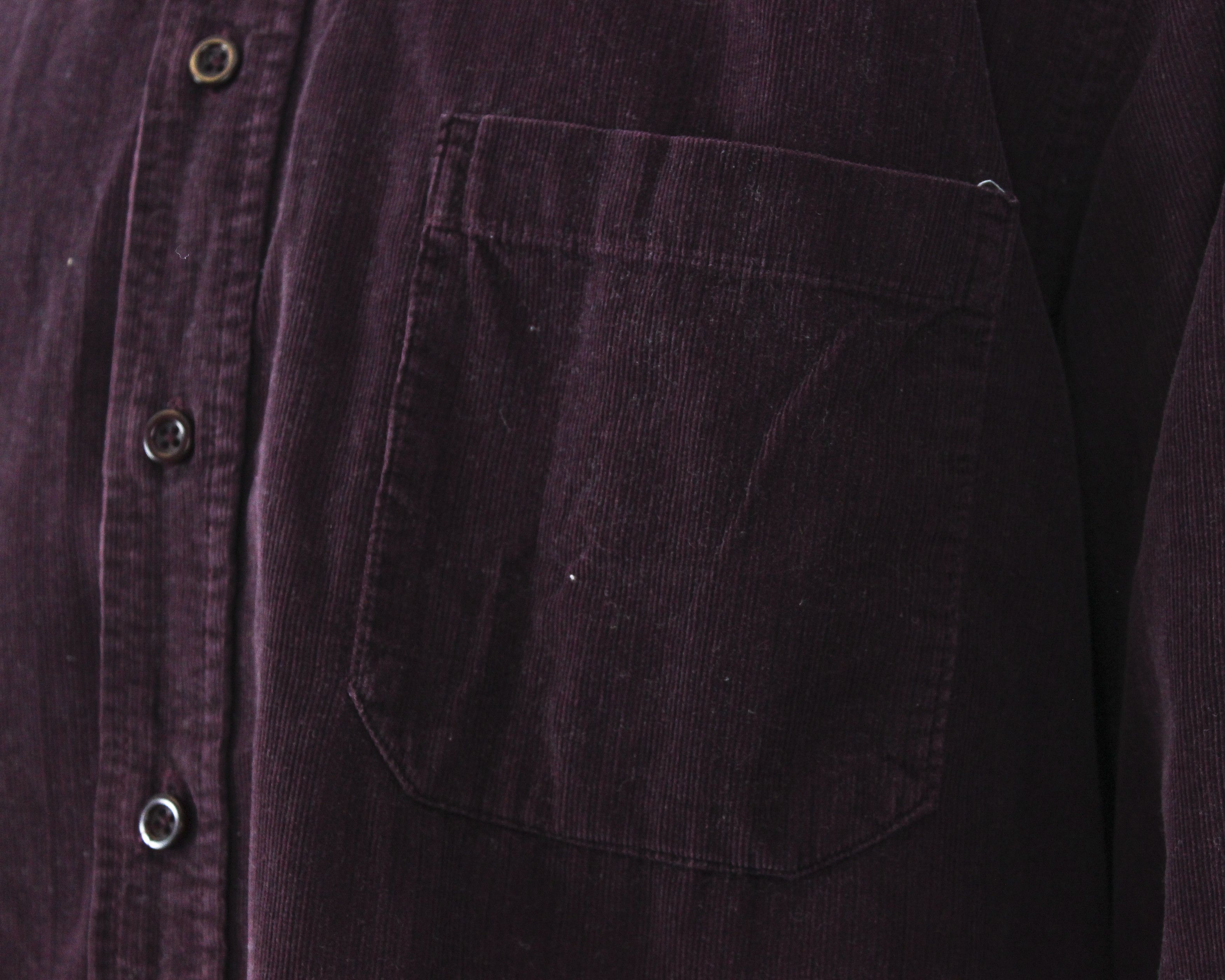 Other × Vintage Kingfield L Shirt Corduroy Soft Cotton Cords Long Sleeve Top Size US L / EU 52-54 / 3 - 4 Thumbnail
