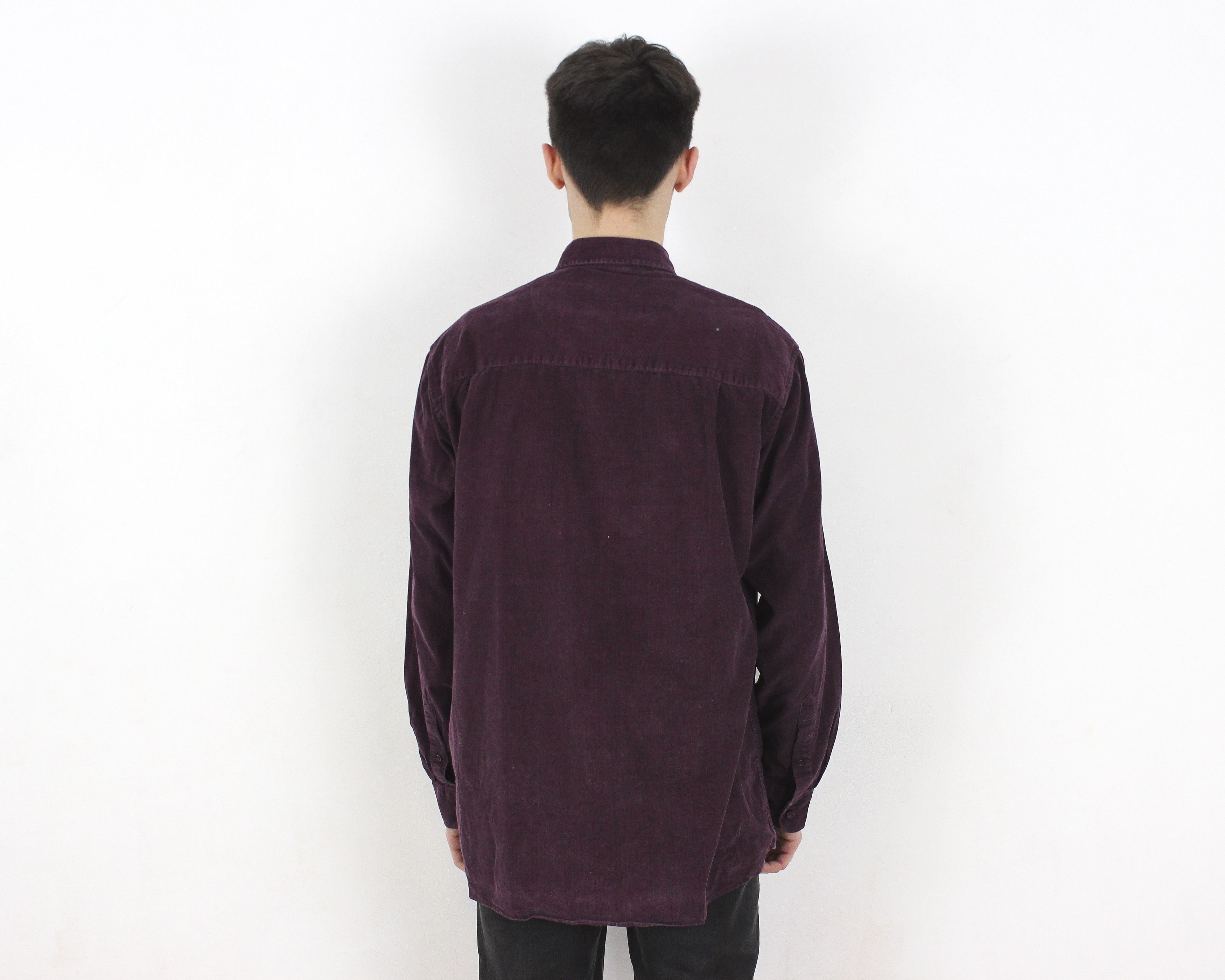 Other × Vintage Kingfield L Shirt Corduroy Soft Cotton Cords Long Sleeve Top Size US L / EU 52-54 / 3 - 3 Thumbnail