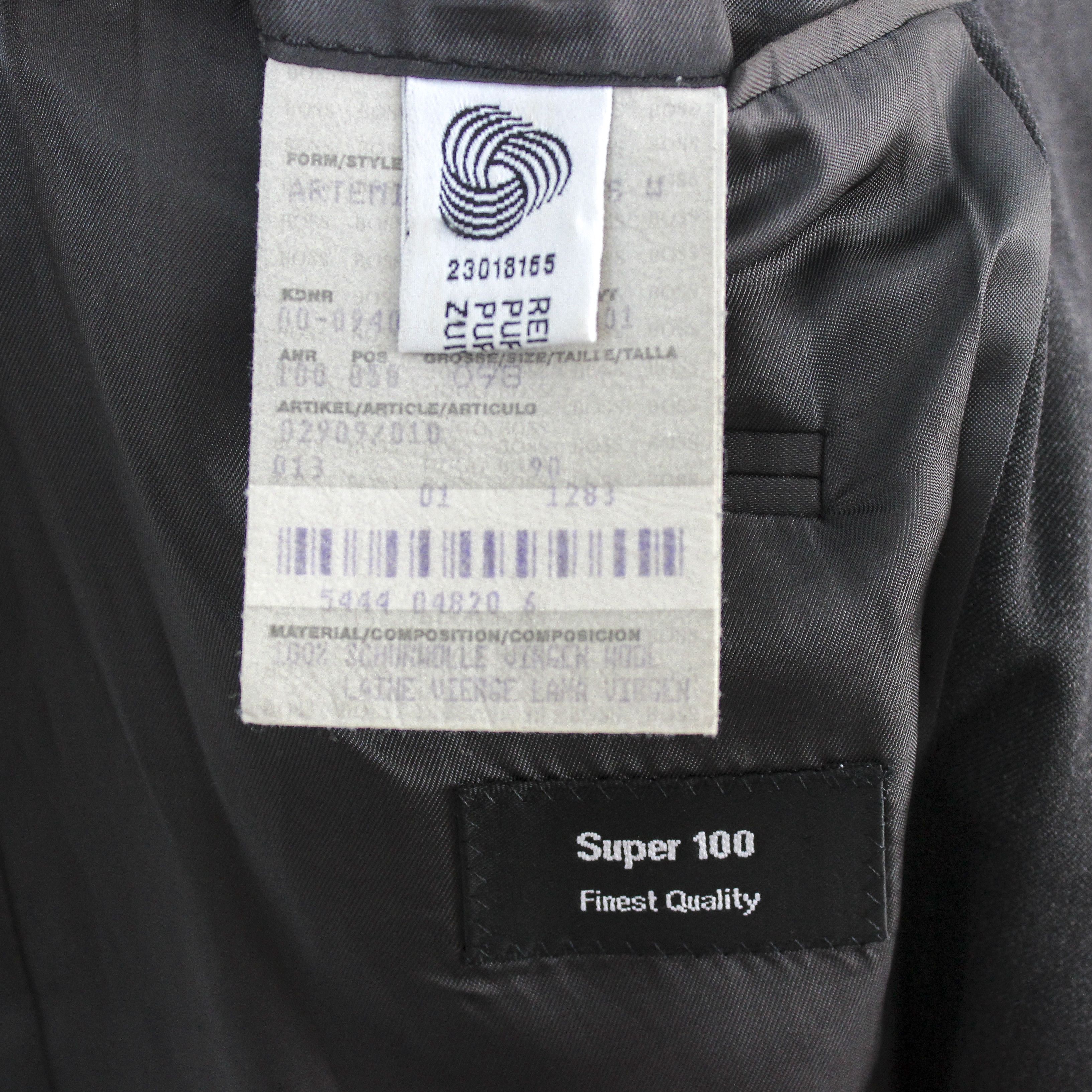 Hugo Boss Artemis/Akropolis Blazer Jacket Wool EU 98 Suit Coat S Size 40L - 7 Thumbnail