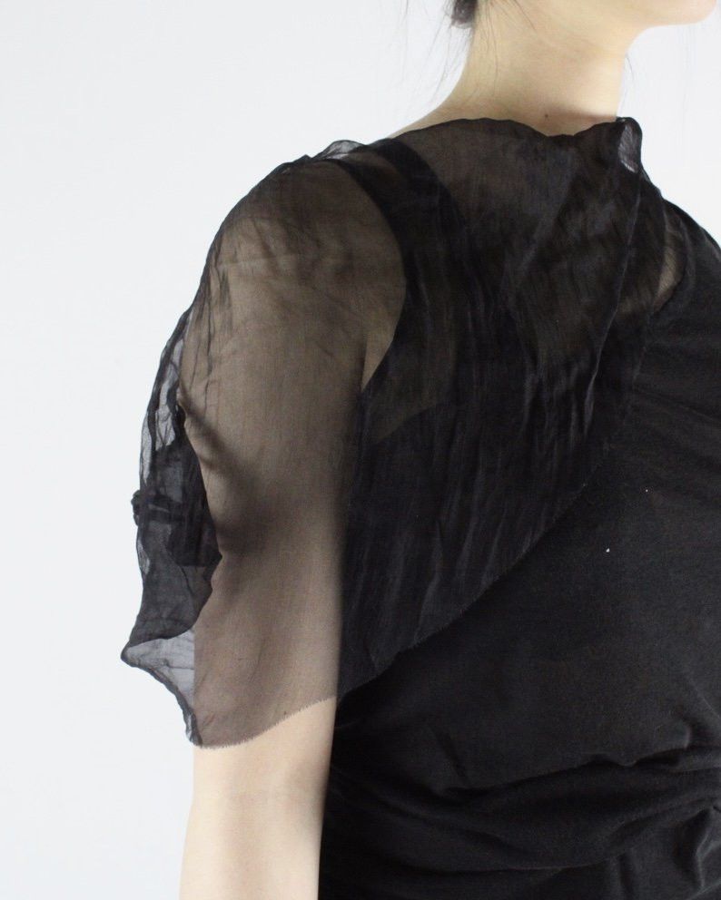 Rick Owens SS10 "Release" Sheer Dress Size XS / US 0-2 / IT 36-38 - 6 Thumbnail