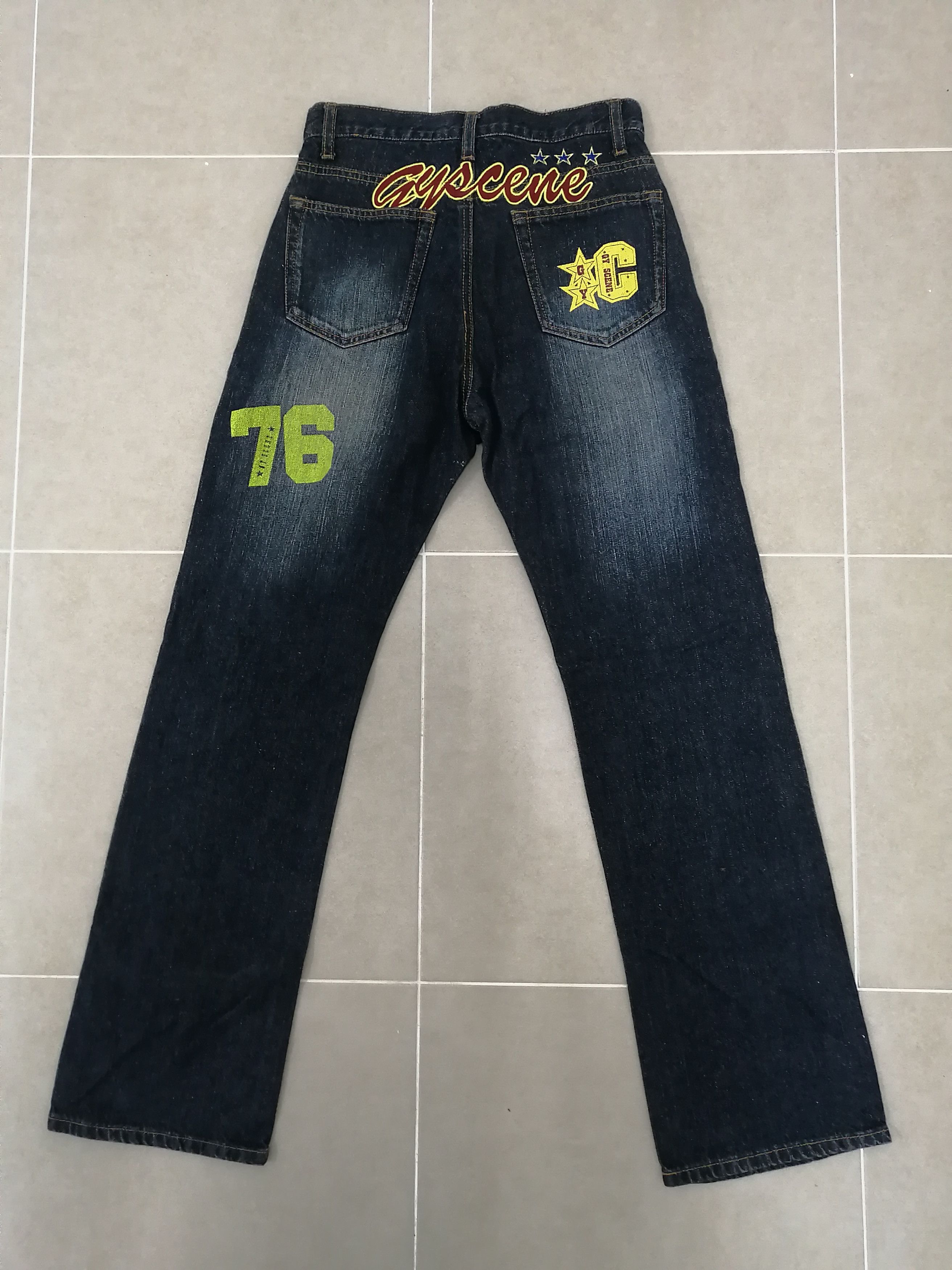 Japanese Brand GY SCENE JEANS Size US 27 - 10 Thumbnail