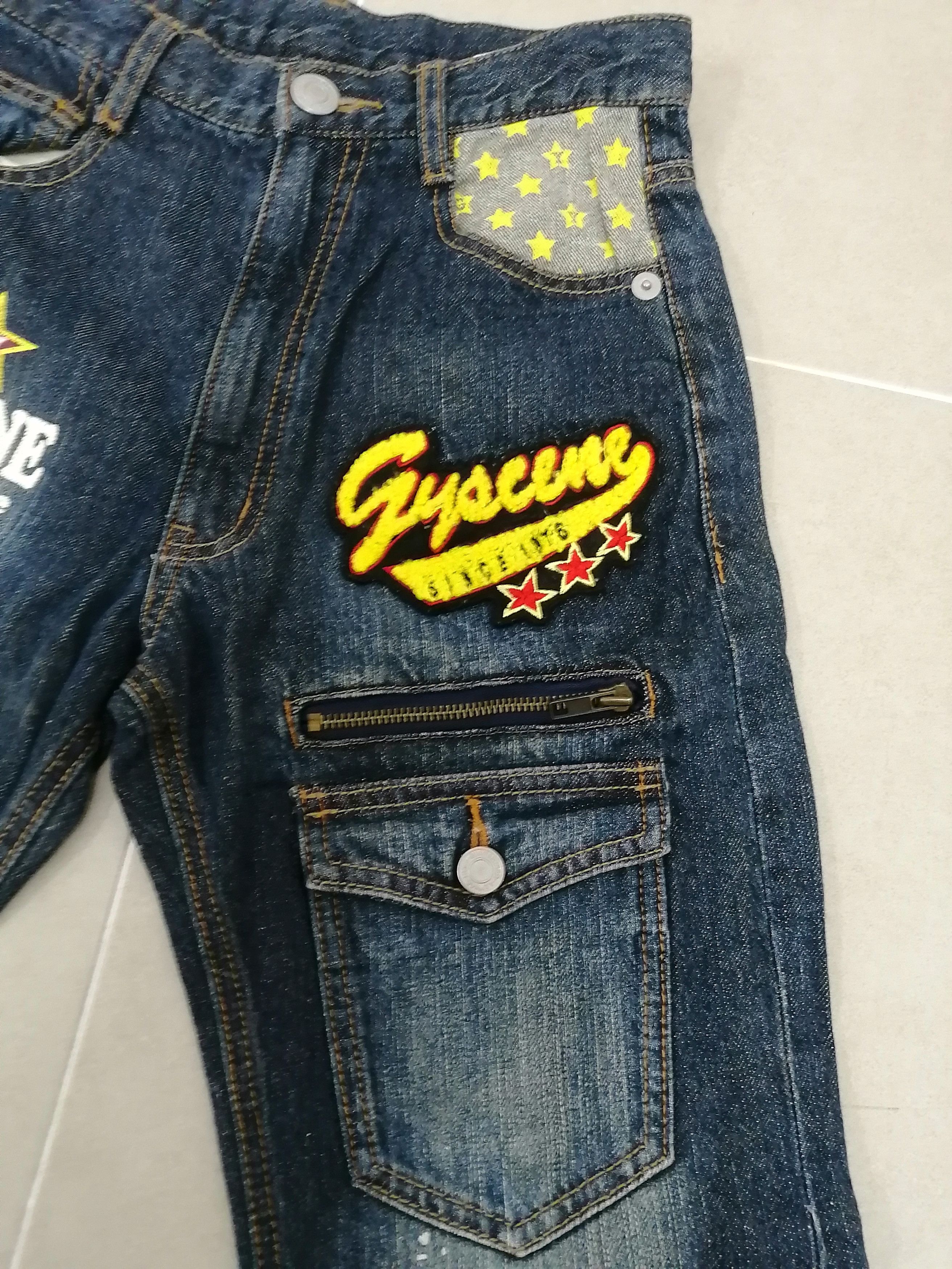 Japanese Brand GY SCENE JEANS Size US 27 - 5 Thumbnail