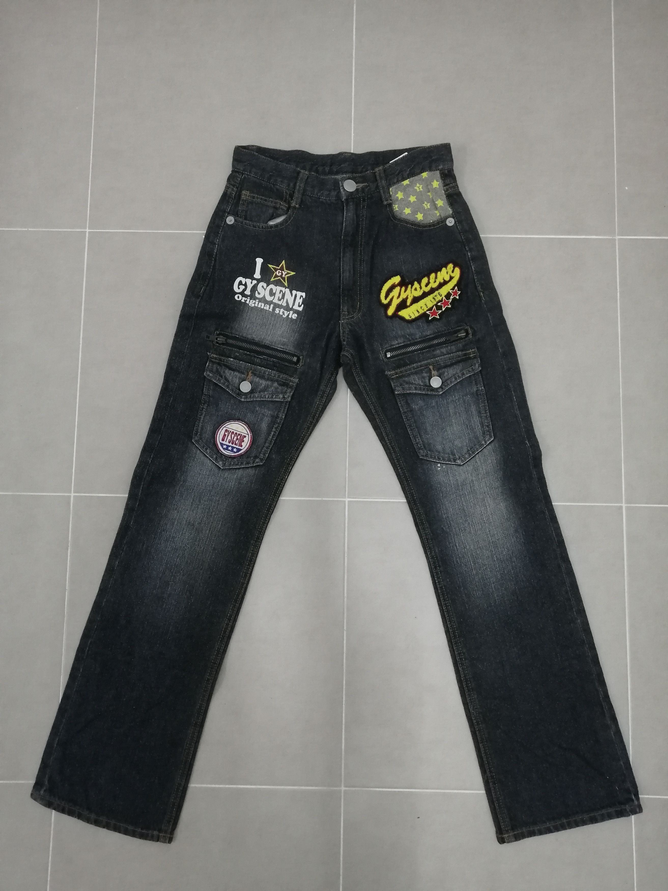 Japanese Brand GY SCENE JEANS Size US 27 - 1 Thumbnail